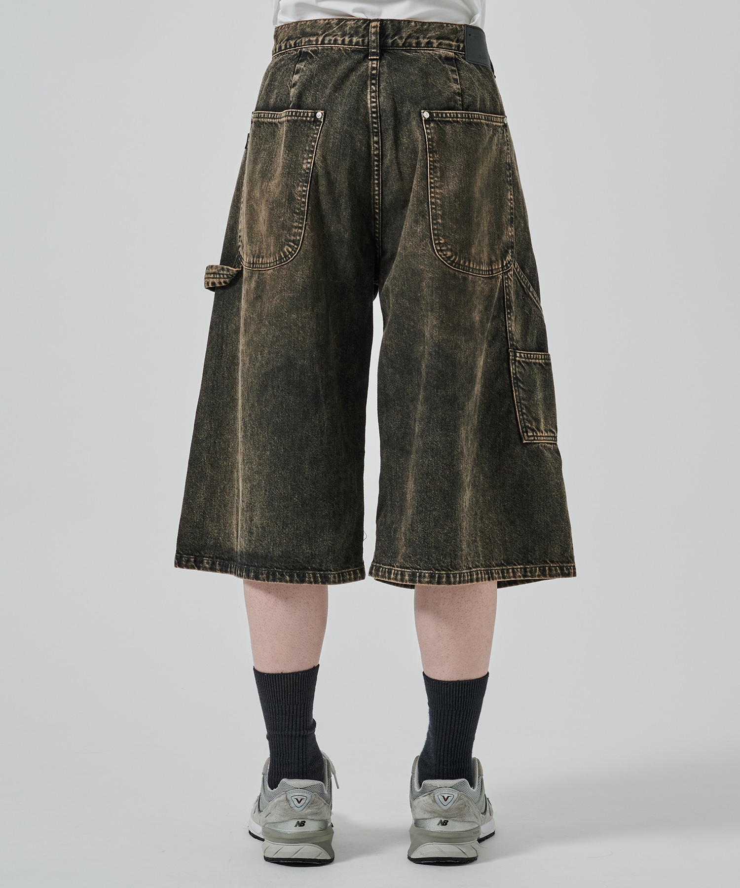 〈別注〉 DOUBLE KNEE DENIM SHORTS JieDa