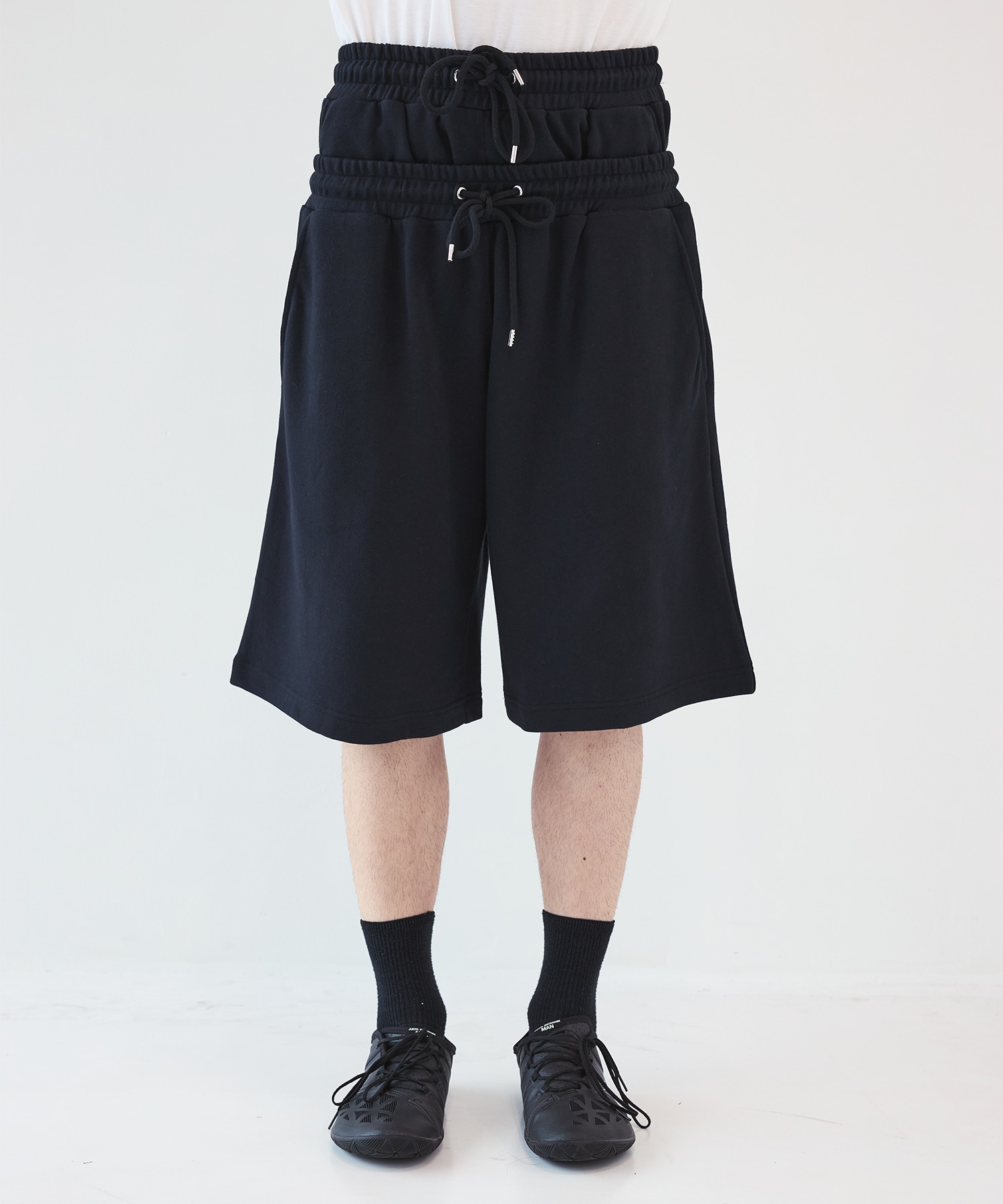 別注SWEAT TUCKED SHORTS JOHN LAWRENCE SULLIVAN