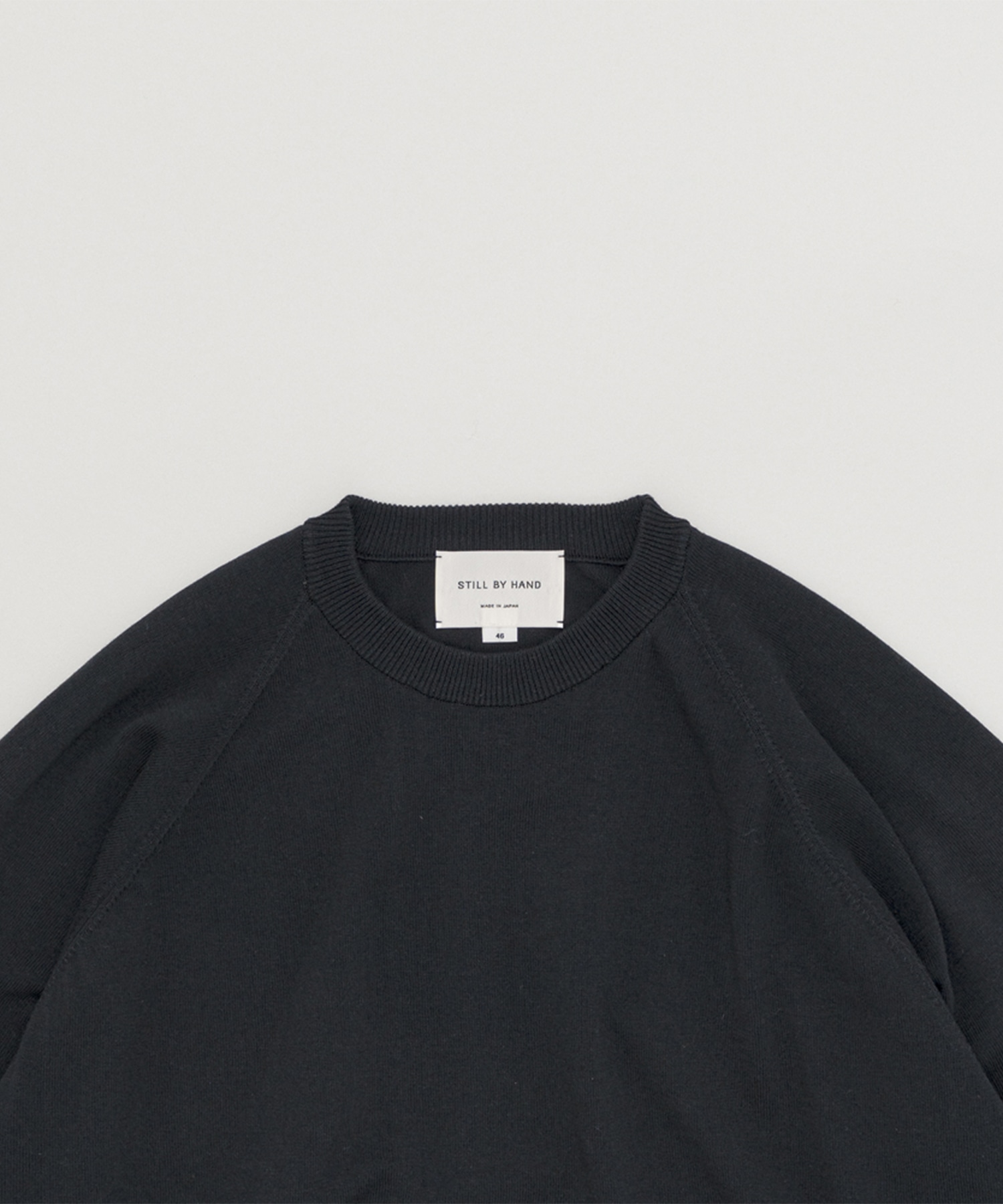 Cotton/silk pullover STILL BY HAND