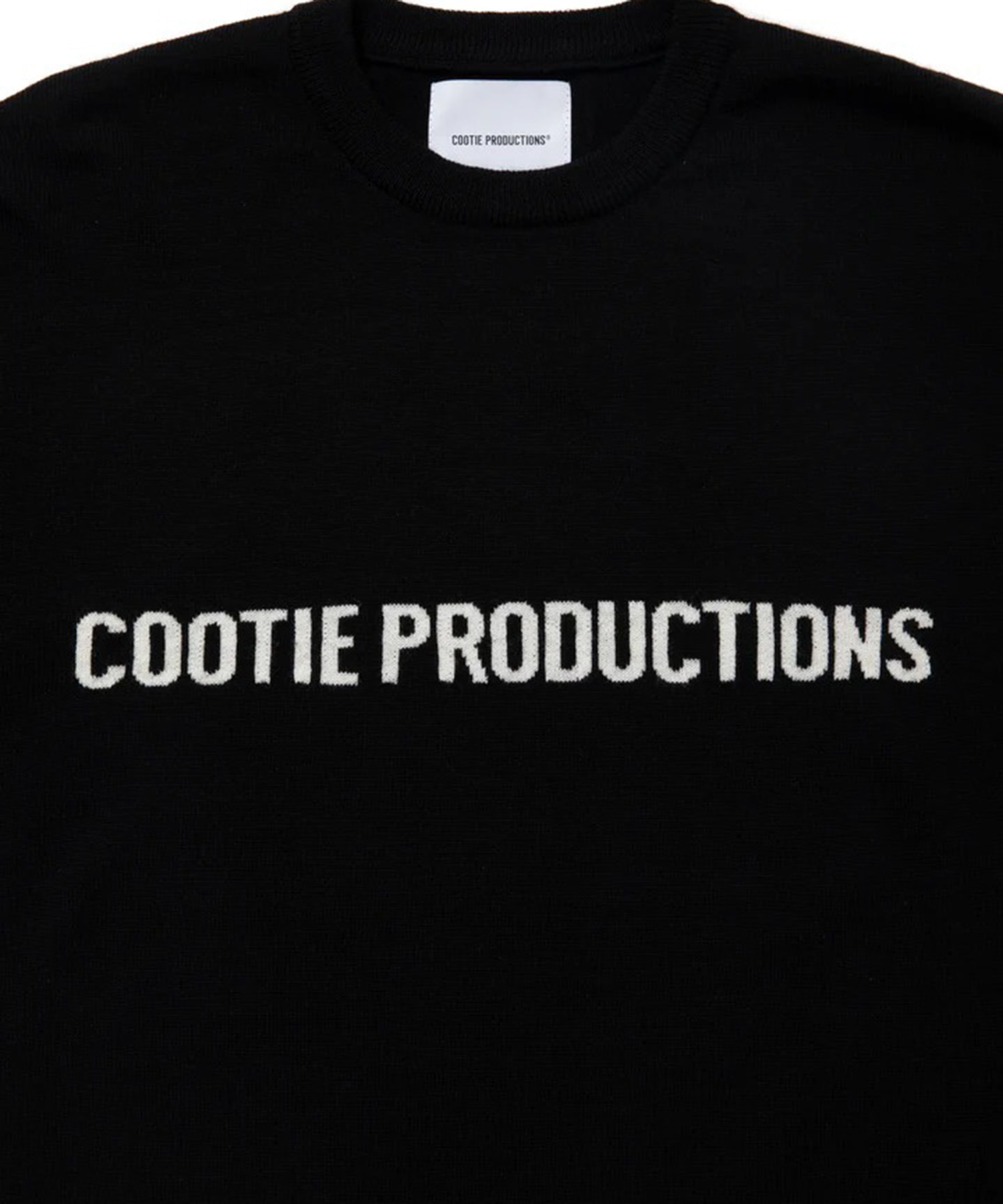 Intarsia Crew Sweater COOTIE PRODUCTIONS