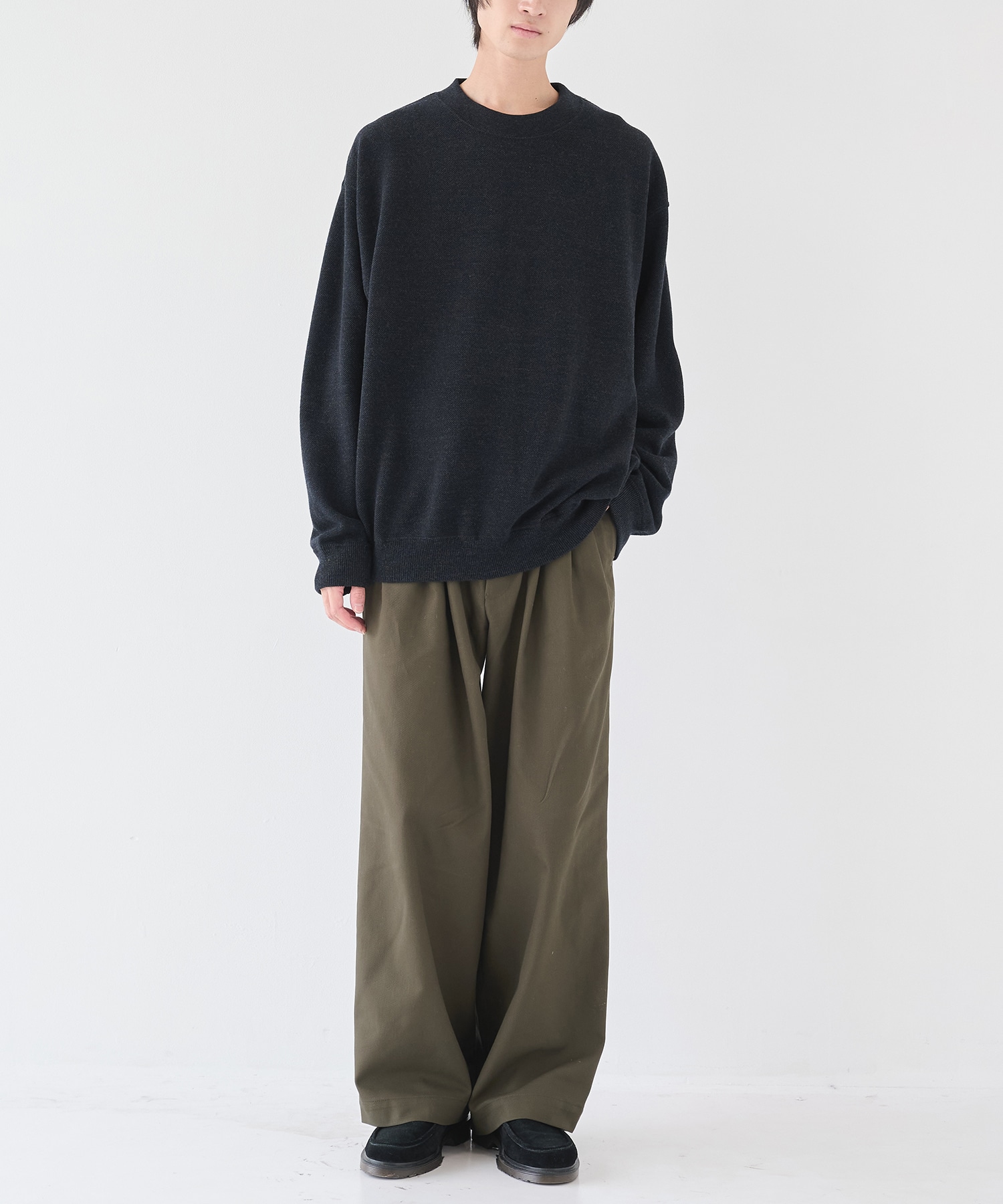Co/Wo Moss Stitch P/O crepuscule