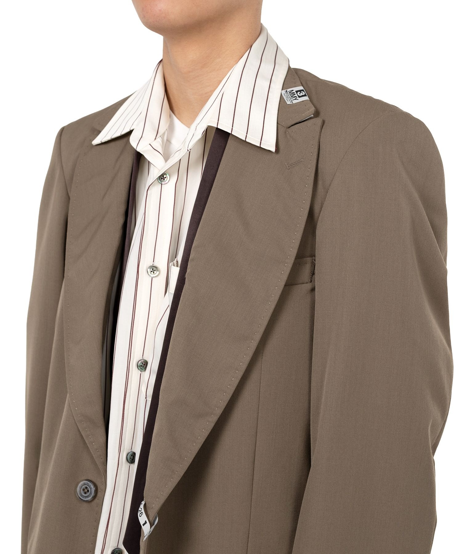 LAYERED BLAZER Maison MIHARA YASUHIRO