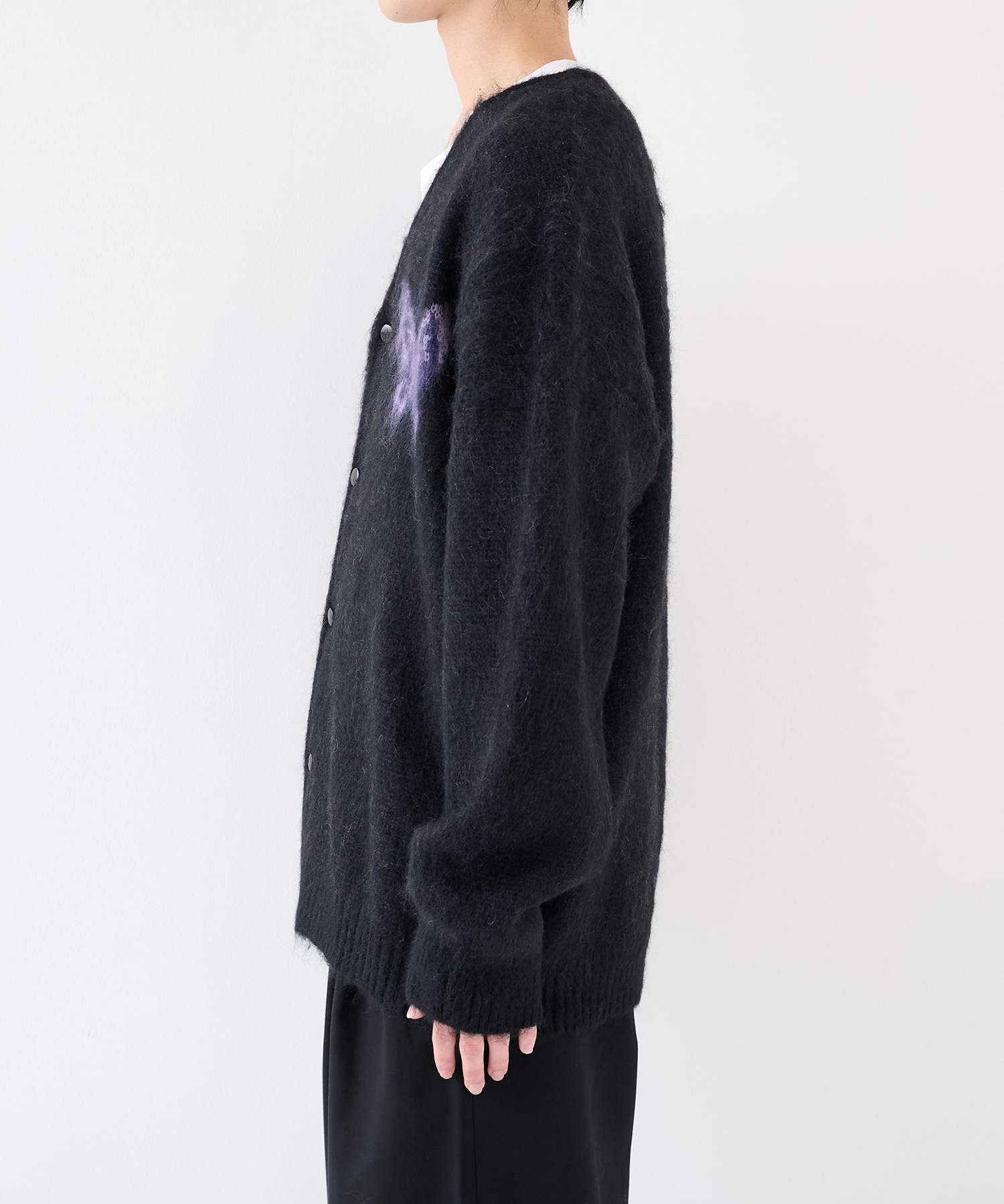 別注 Mohair Cardigan - 1Papillon NEEDLES