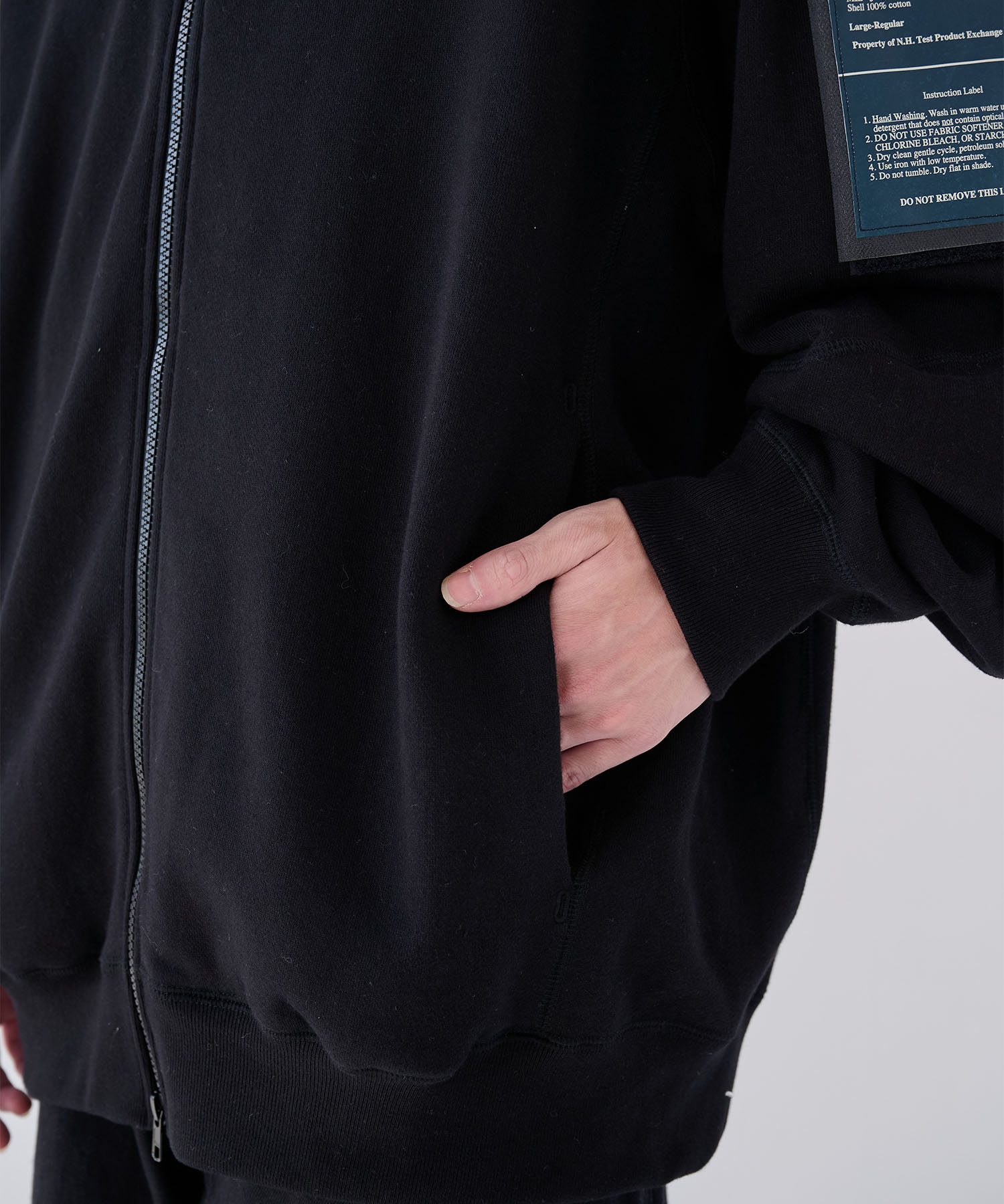 別注 9256-BL01-901 ZIP HOODIE N.HOOLYWOOD