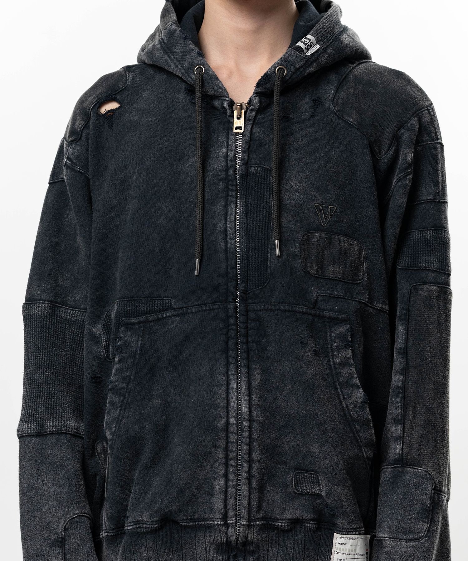A16PK541 ZIP UP PARKA Maison MIHARA YASUHIRO