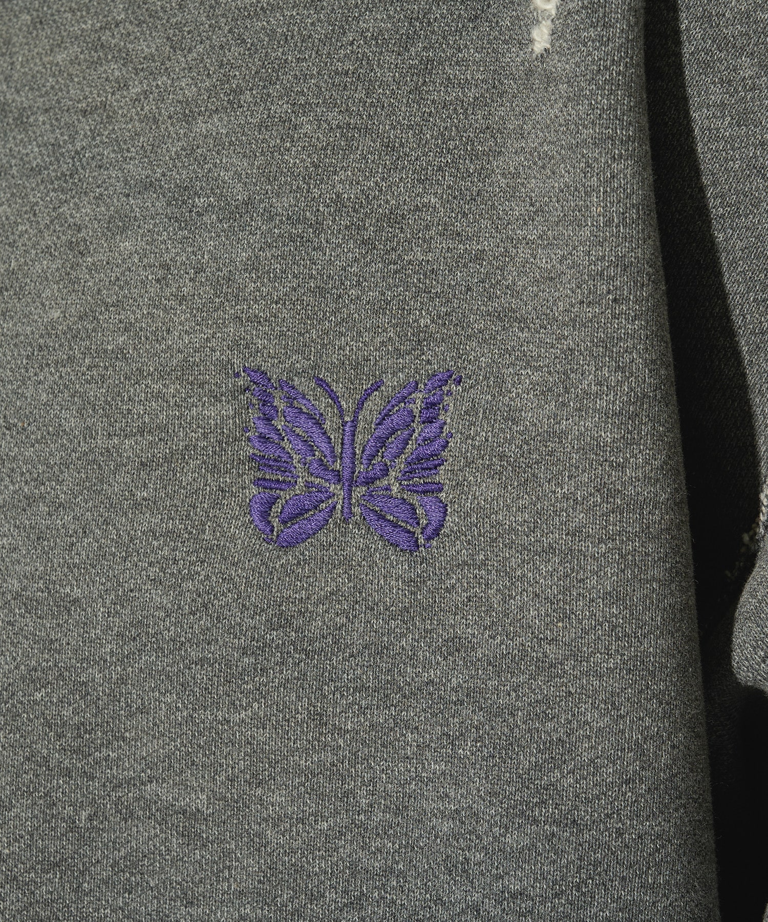別注 Deconstructed Sweat Shirt - Cotton French Terry NEEDLES