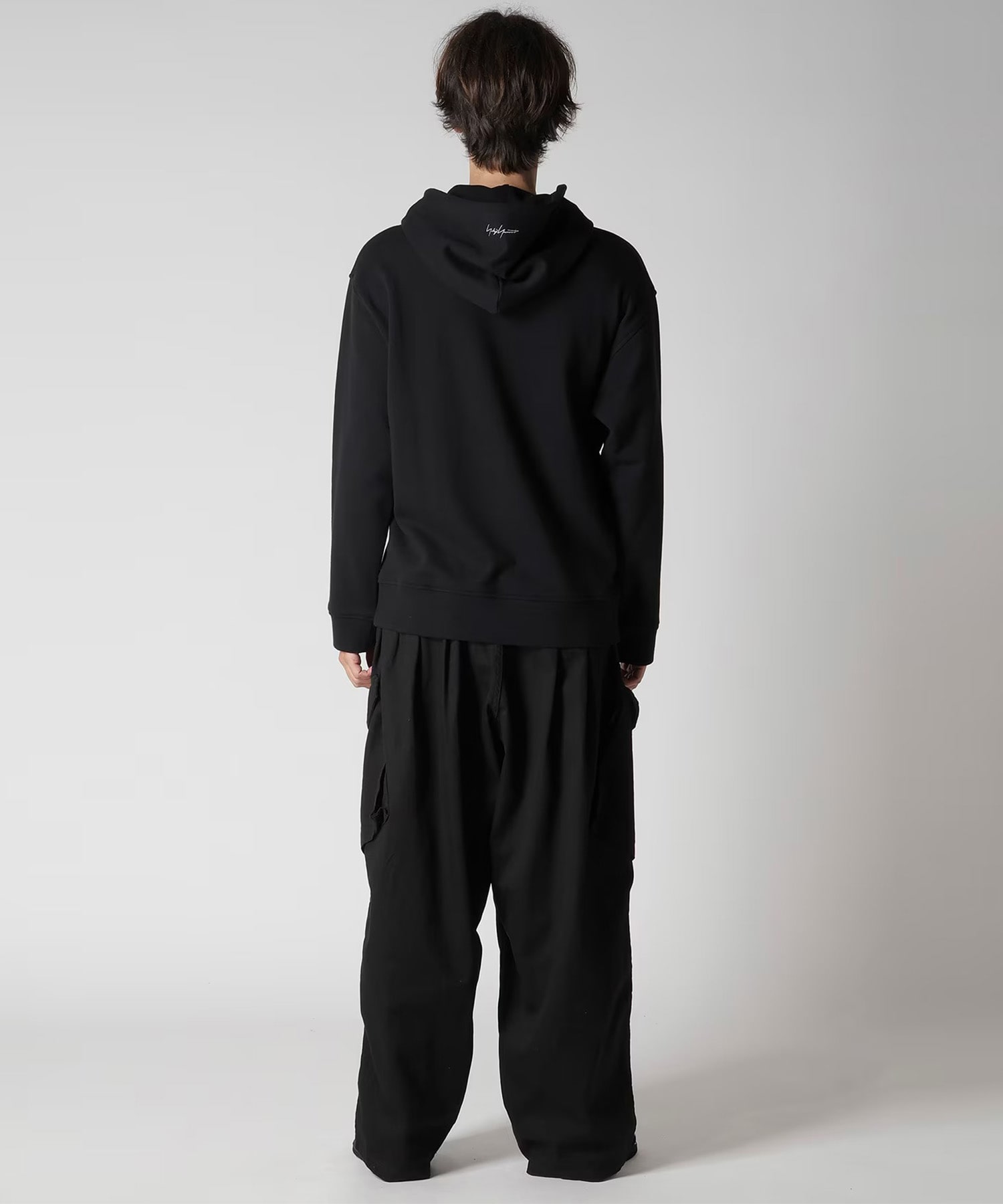 Zip フーディ刺繍 Yohji Yamamoto