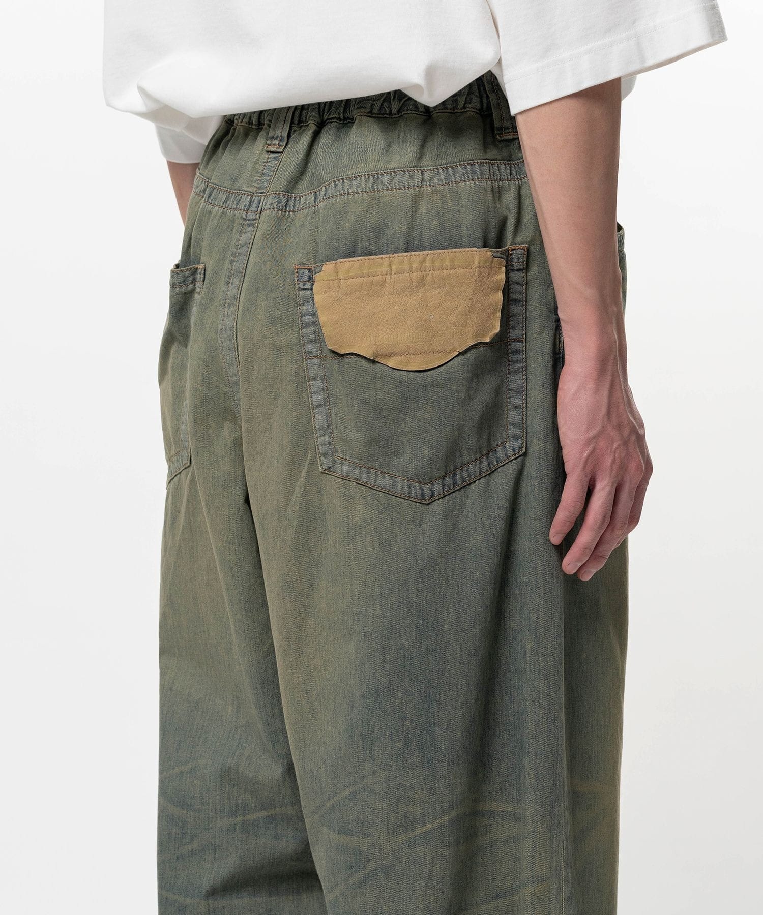 J16PT123 WIDE JEANS Maison MIHARA YASUHIRO