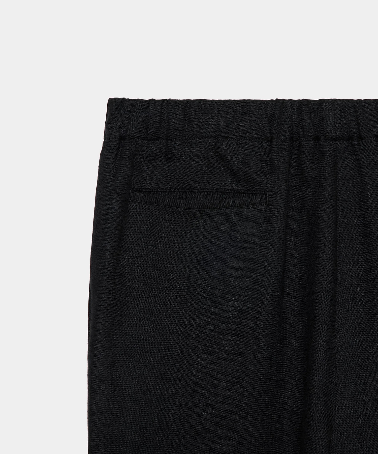 リネンガーゼダブルクロス ワイドシリンダーフィットイージーパンツ MARKAWARE/marka