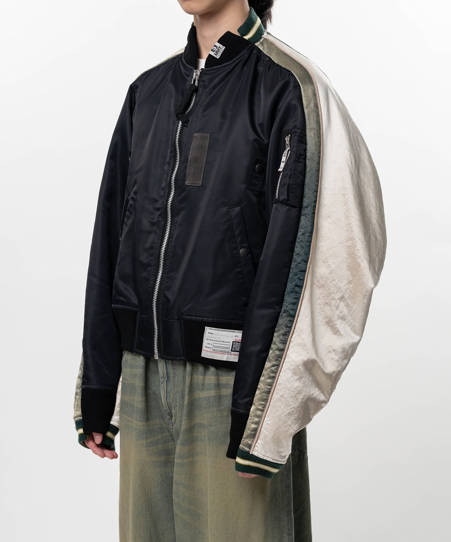 A16BL052 MA-1×SUKAJAN Maison MIHARA YASUHIRO