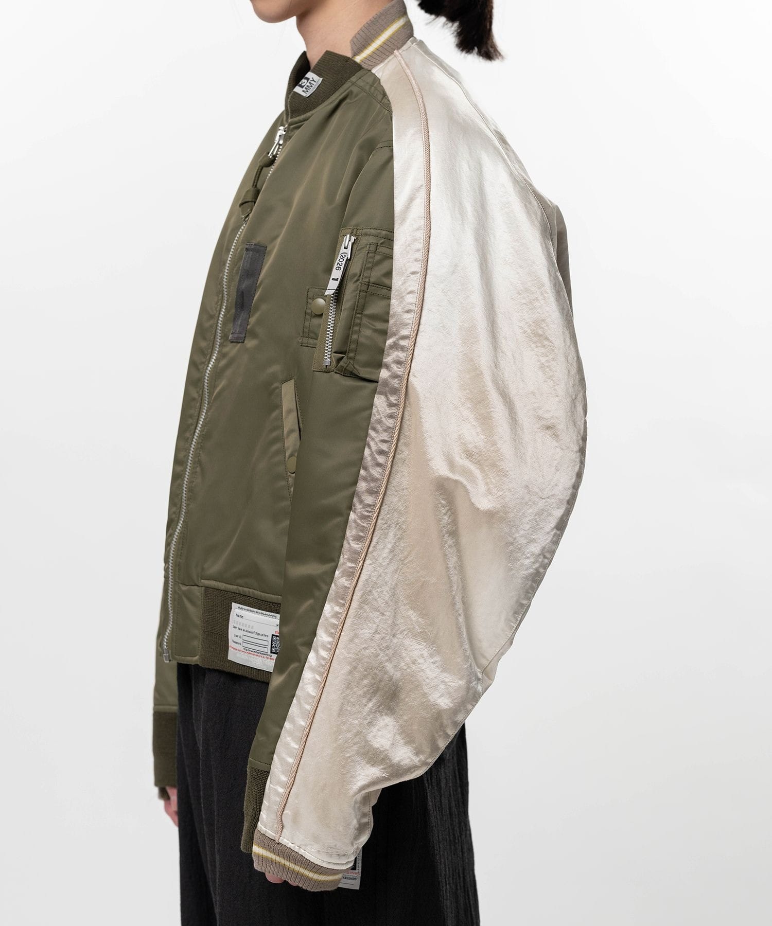 A16BL052 MA-1×SUKAJAN Maison MIHARA YASUHIRO