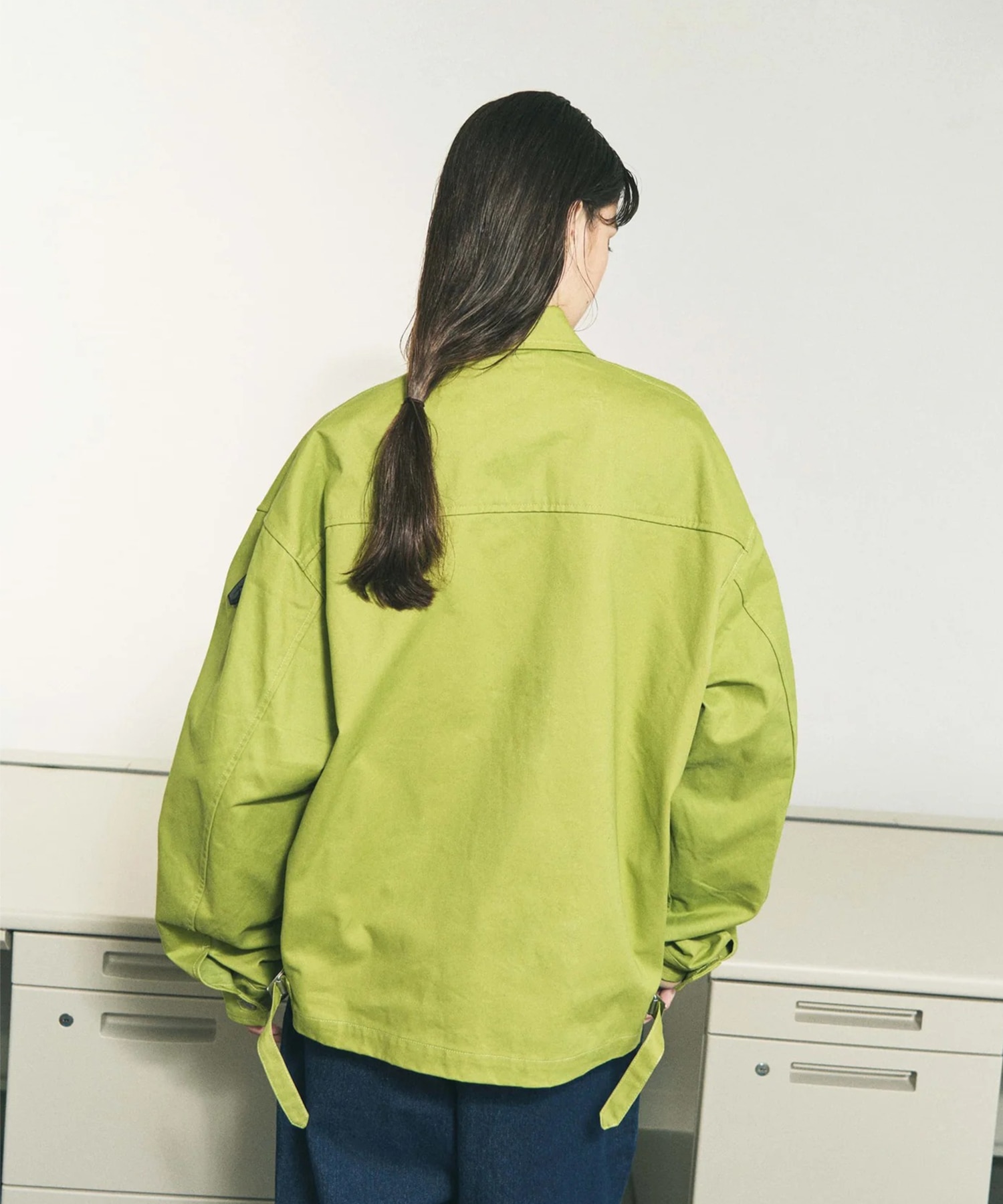 TWILL ZIP WORK JACKET PHINGERIN