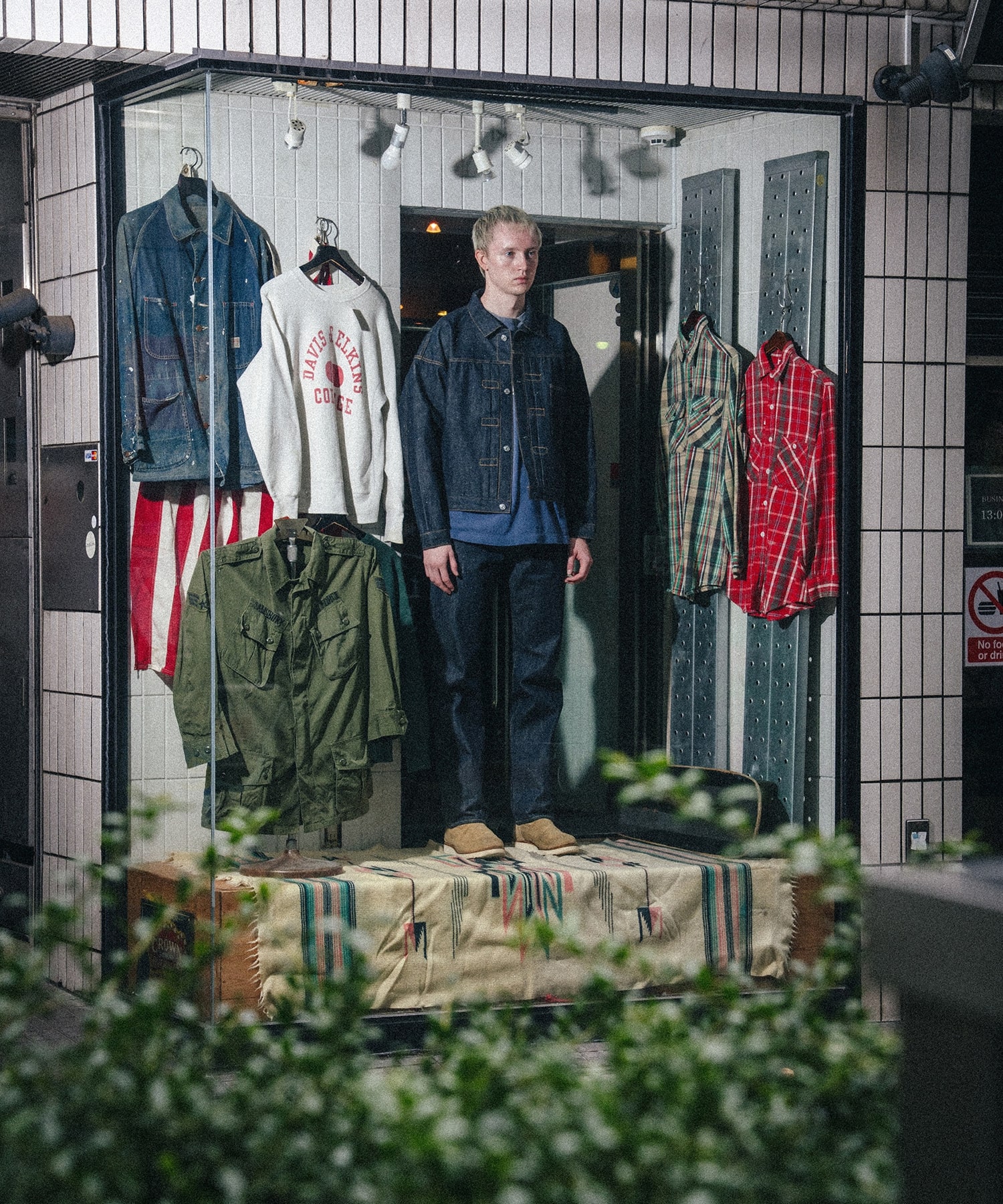 SM-MK8-0000-C45/BBJ_DENIM JACKET/REGID/BLUE SAINT M××××××