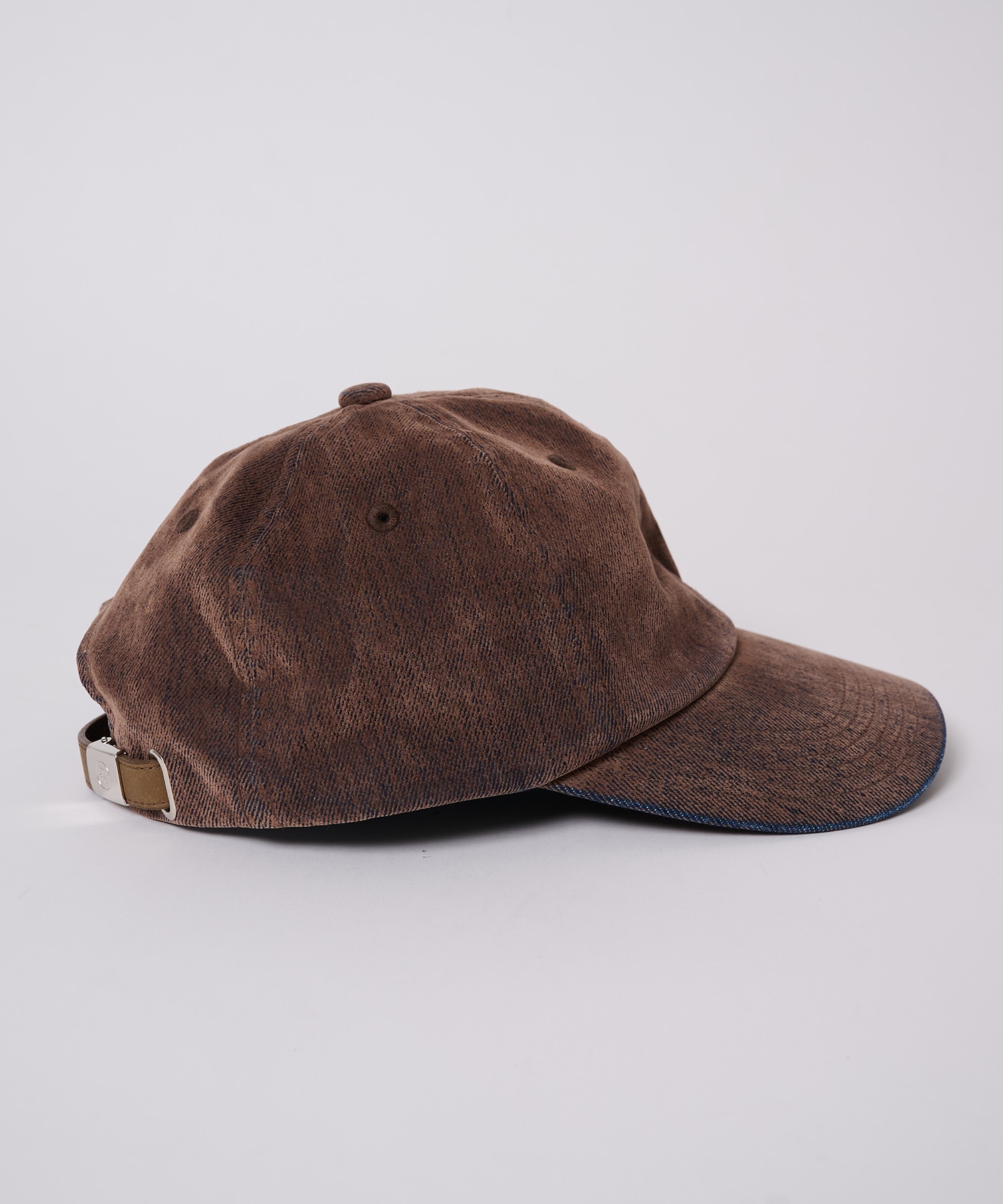 別注 FLOCKY PRINTED DENIM 6PANEL CAP KIJIMA TAKAYUKI