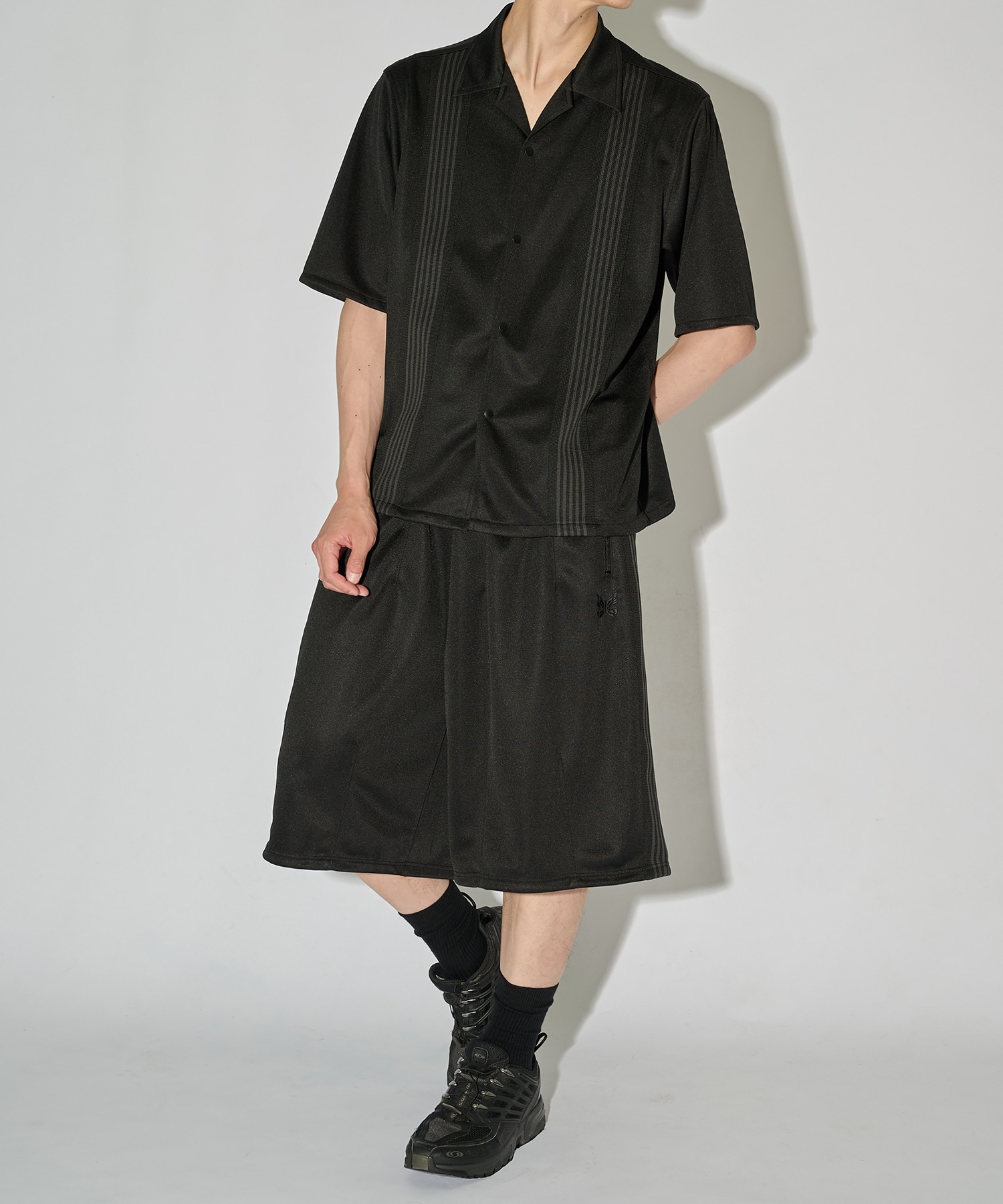 別注 Track S/S Shirt - Poly Smooth NEEDLES