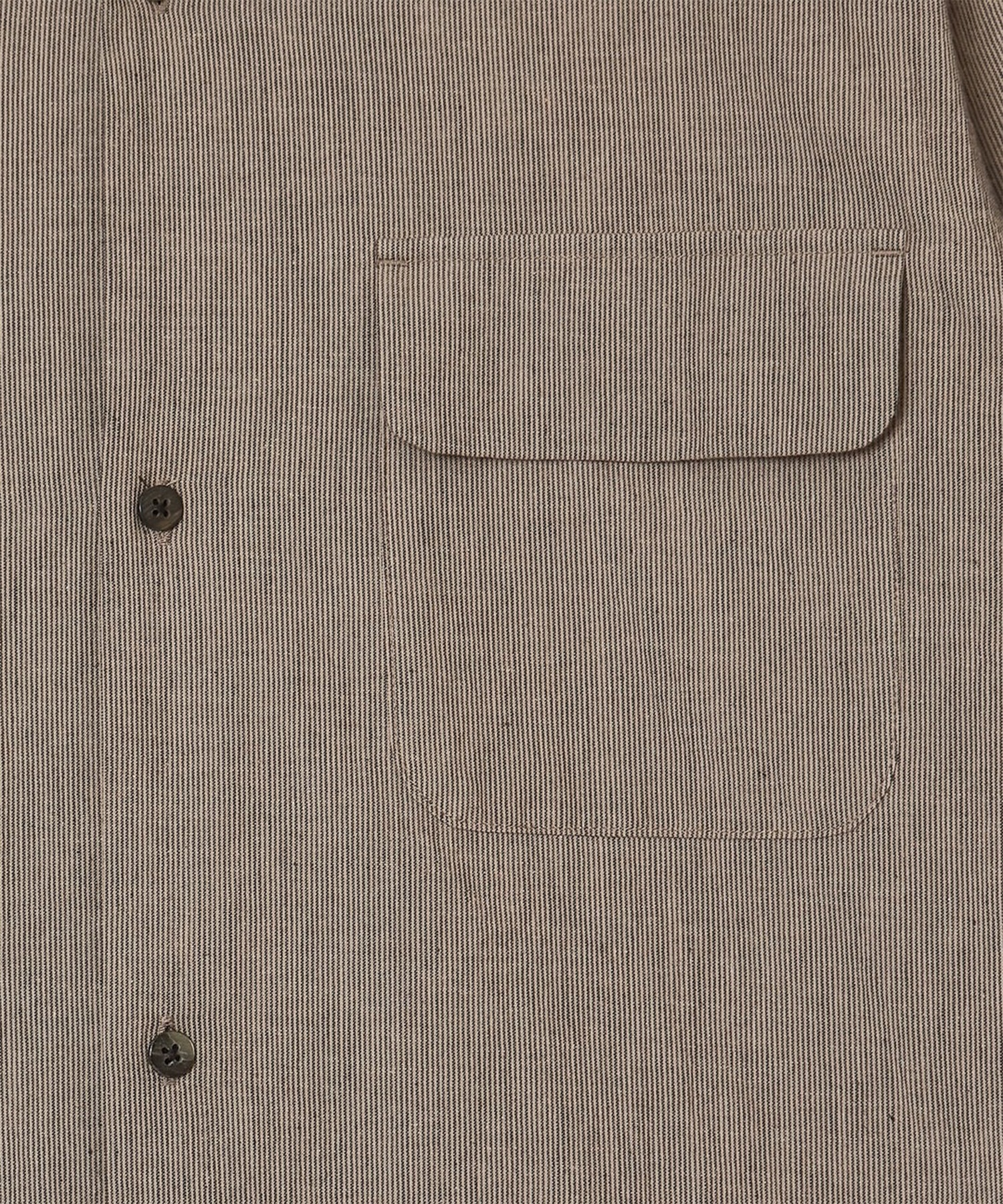 LINEN OPEN COLLOR SHIRT SUGARHILL