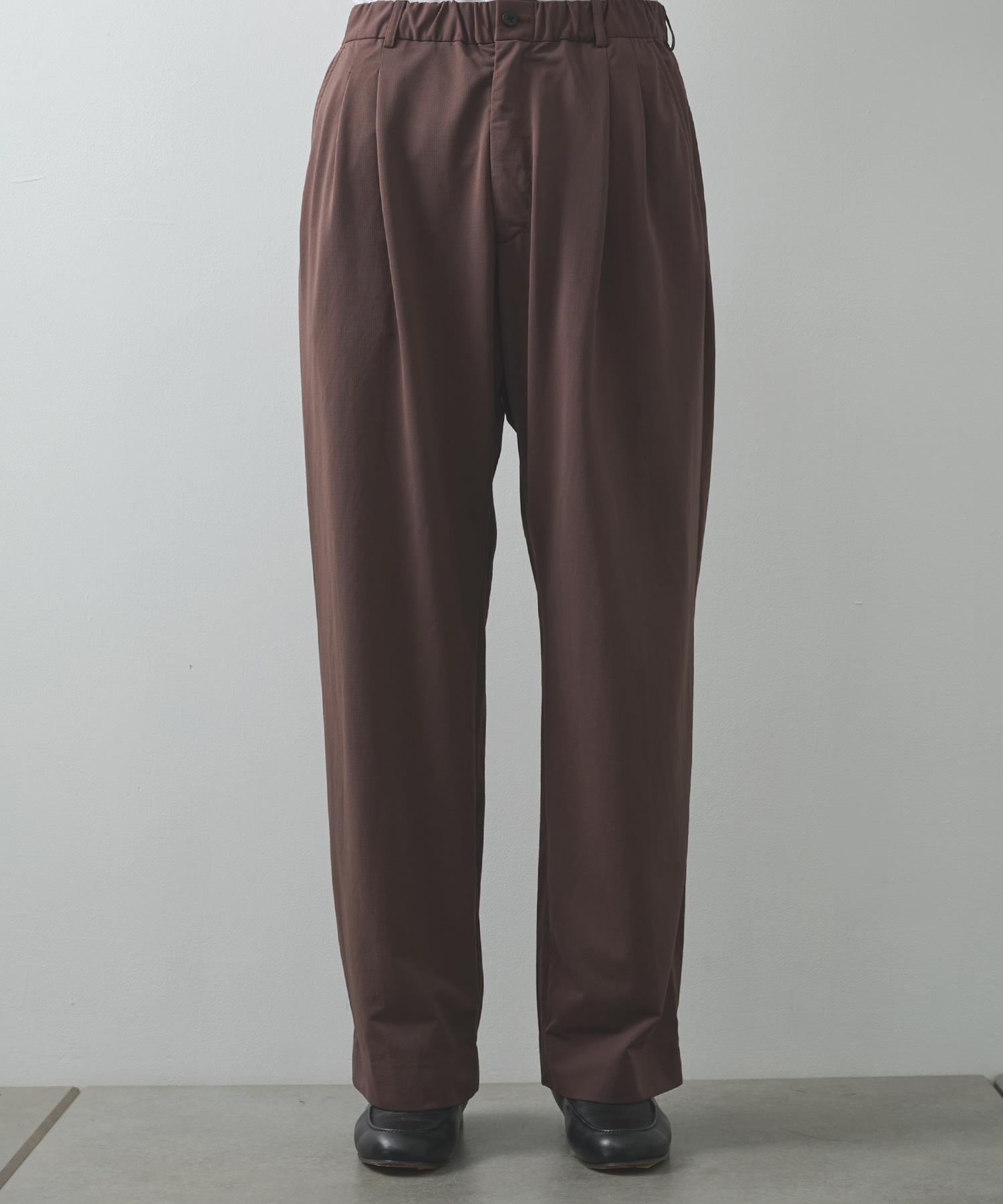 36G Nylon Tuck Easy Pants KANEMASA PHIL.