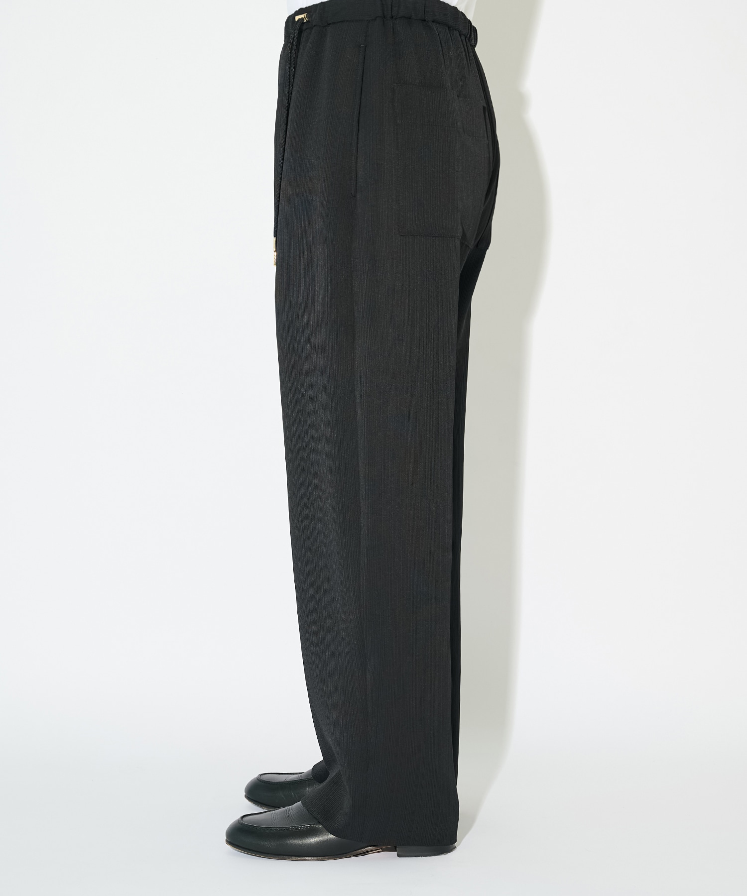 別注 Cord pique Drawstring Relaxed Pants CULLNI