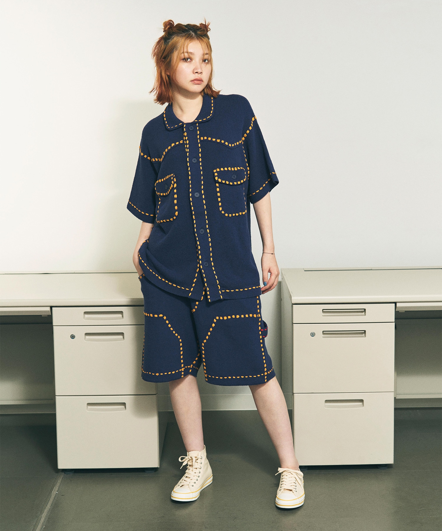 SUMMER PG1 DOUBLE KNEE SHORTS PHINGERIN