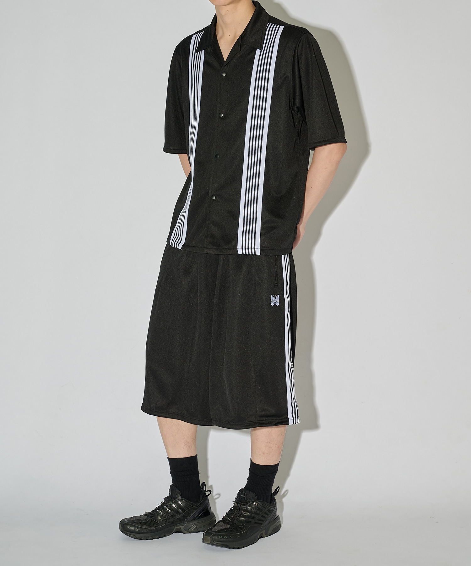 別注 H.D Track Short Pant - Poly Smooth NEEDLES