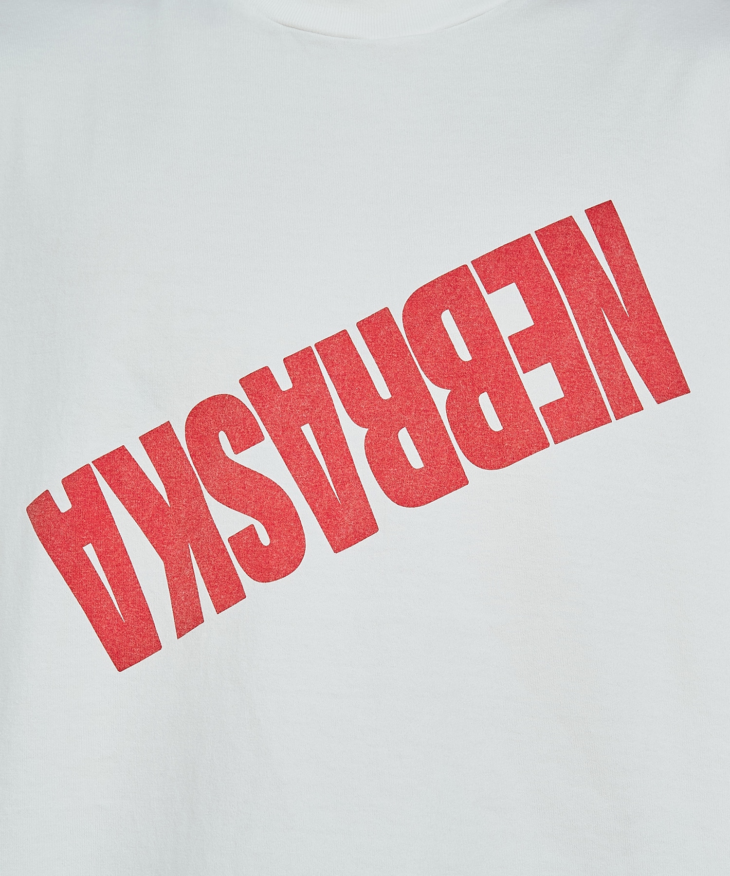 NEBRASKA Print Tee WIDE blurhms