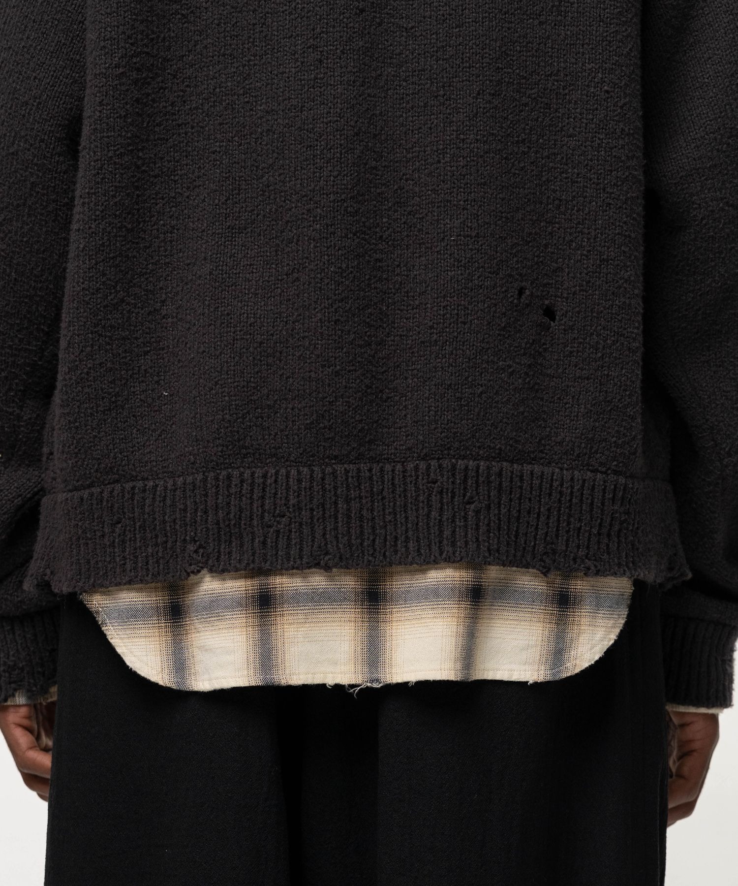 TRIPLE LAYERED SWEAT HOODIE Maison MIHARA YASUHIRO