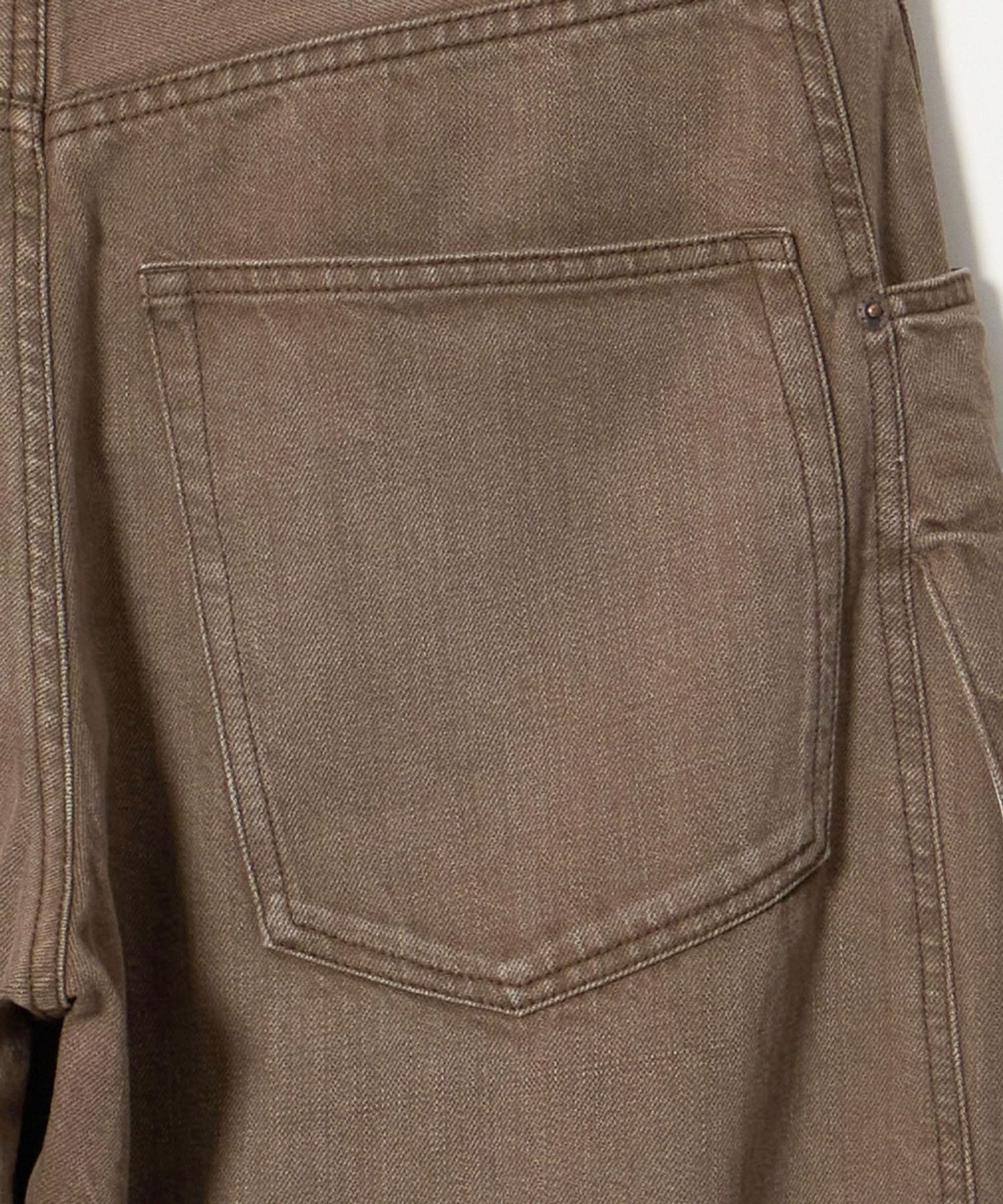 3D cutting denim pants KHOKI