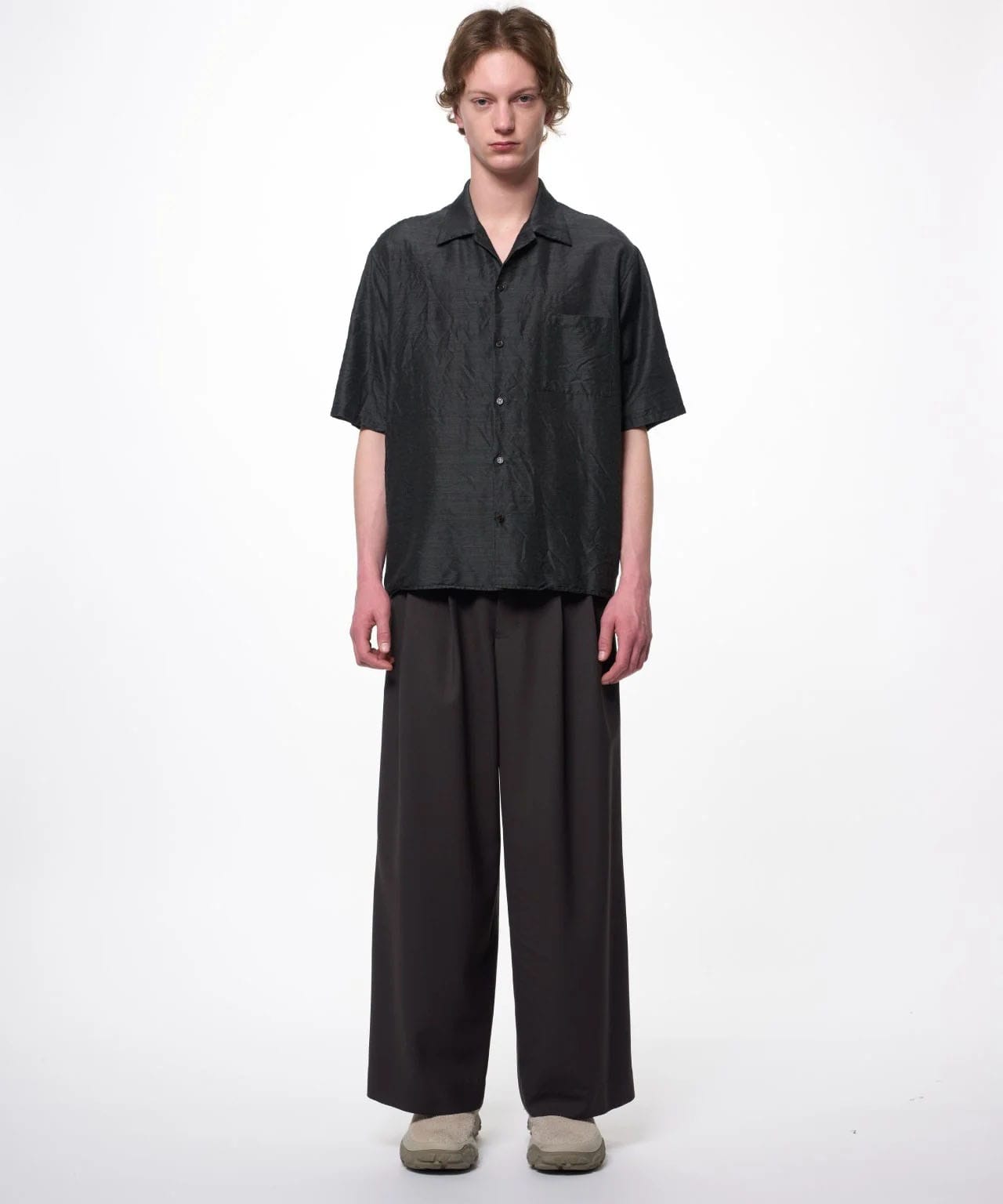 DOUBLE PLEATED BAGGY TROUSERS MARKAWARE/marka
