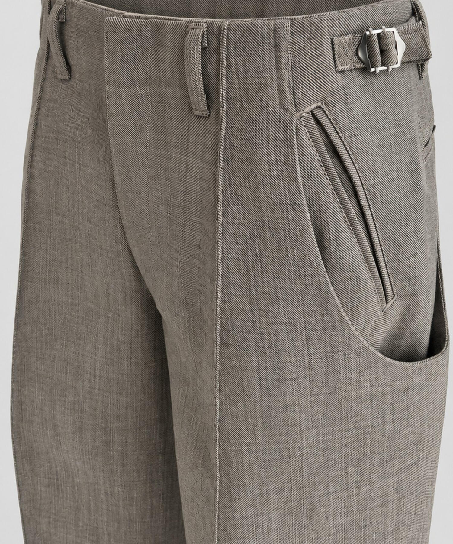 別注CURVED TROUSERS NVRFRGT