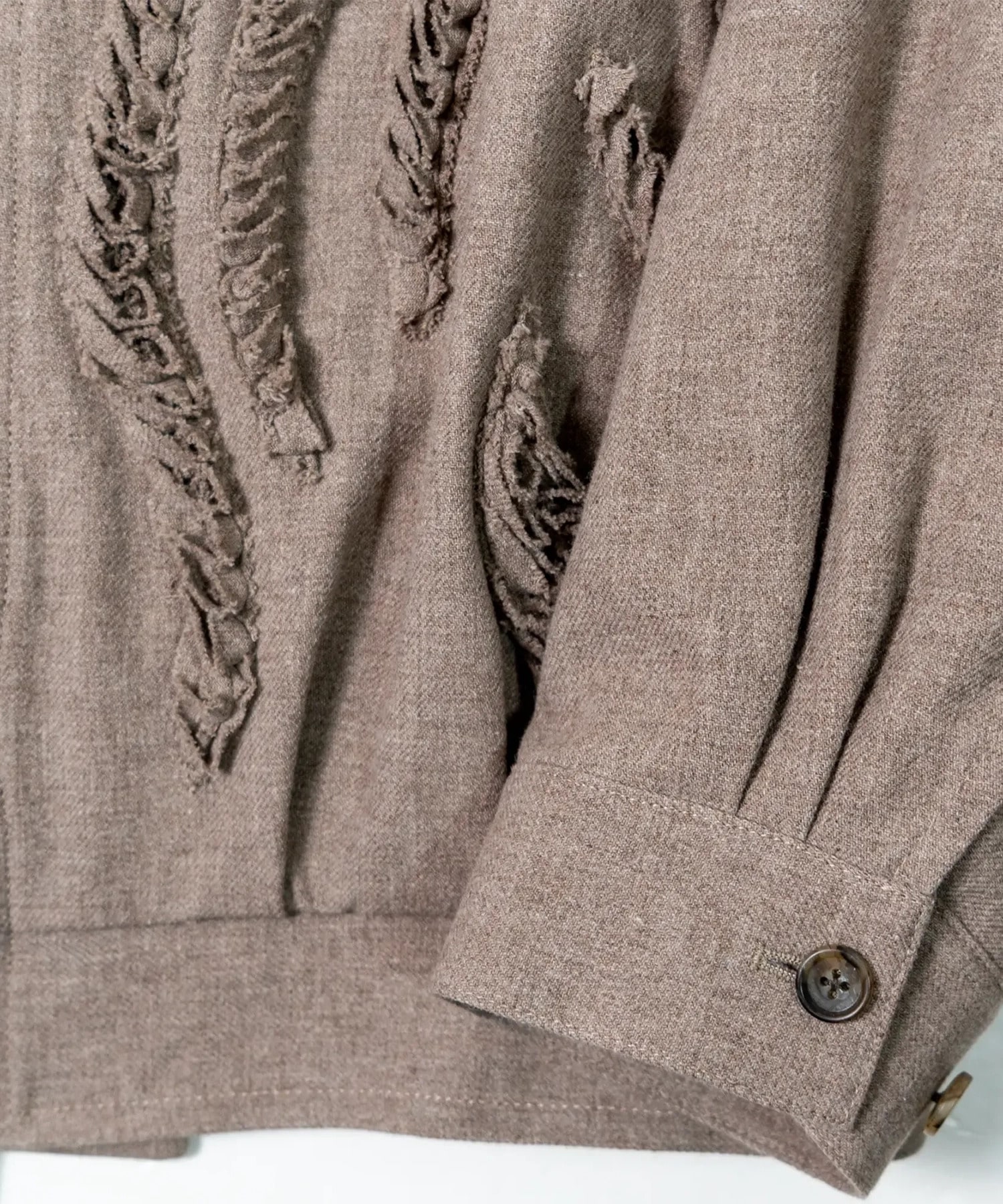 WOOL ZIP BLOUSON TAAKK