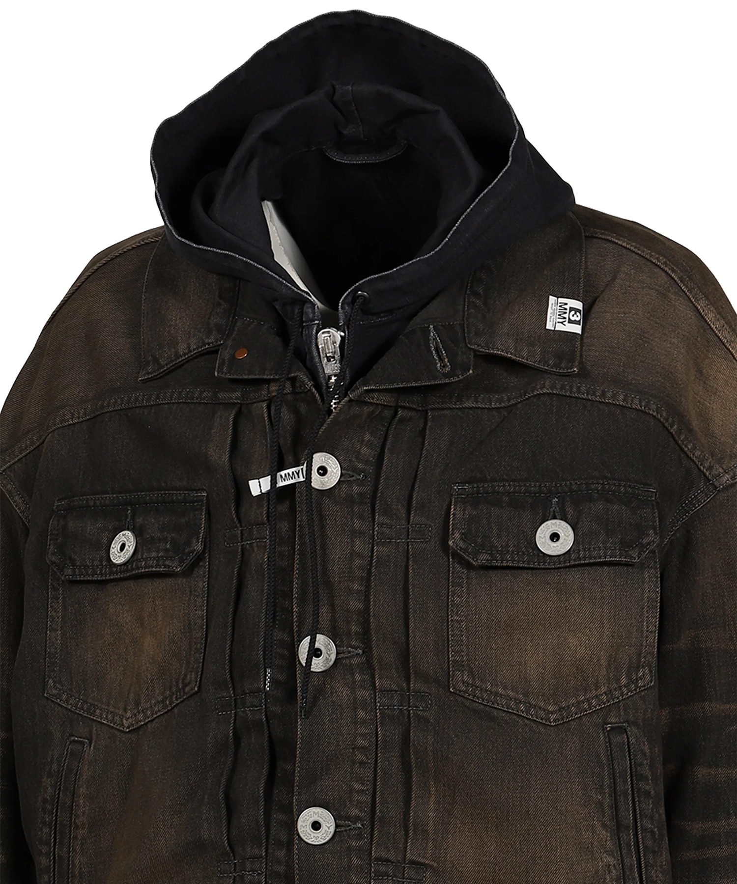 LAYERED DENIM JACKET Maison MIHARA YASUHIRO