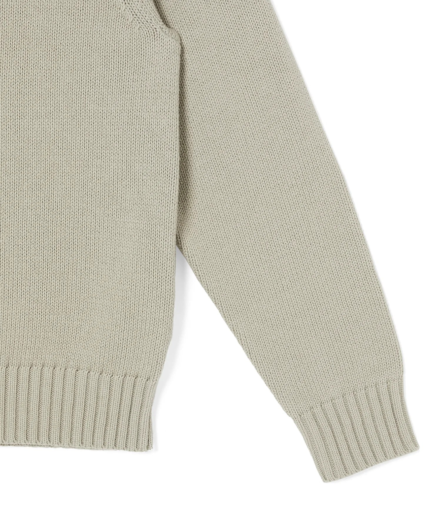 2262-KT23-033 / RAGLAN SLEEVE KNIT N.HOOLYWOOD