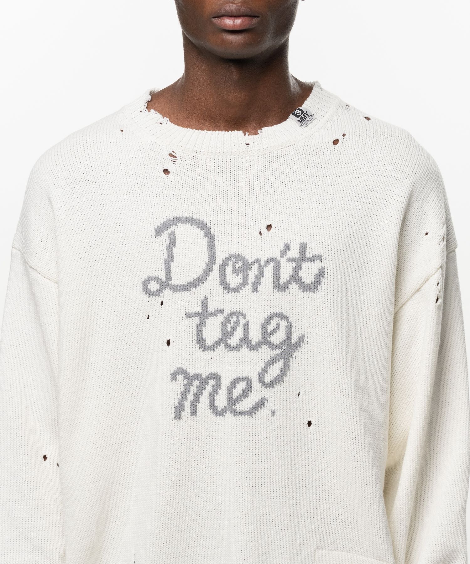 LETTERED KNIT PULLOVER Maison MIHARA YASUHIRO