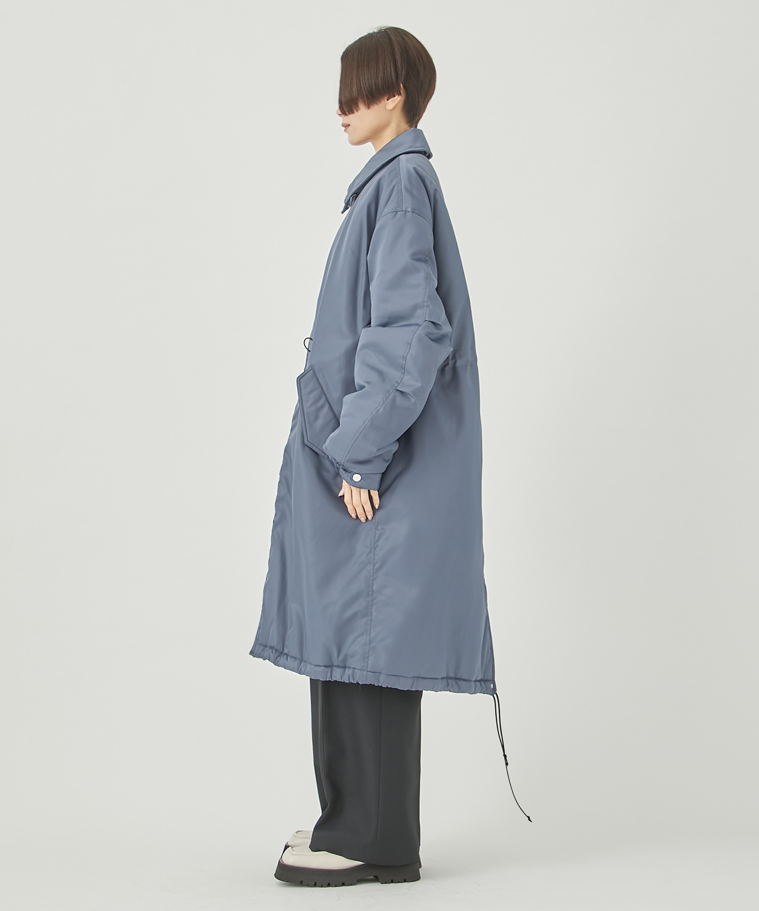 別注NYRON LONG COAT CINOH