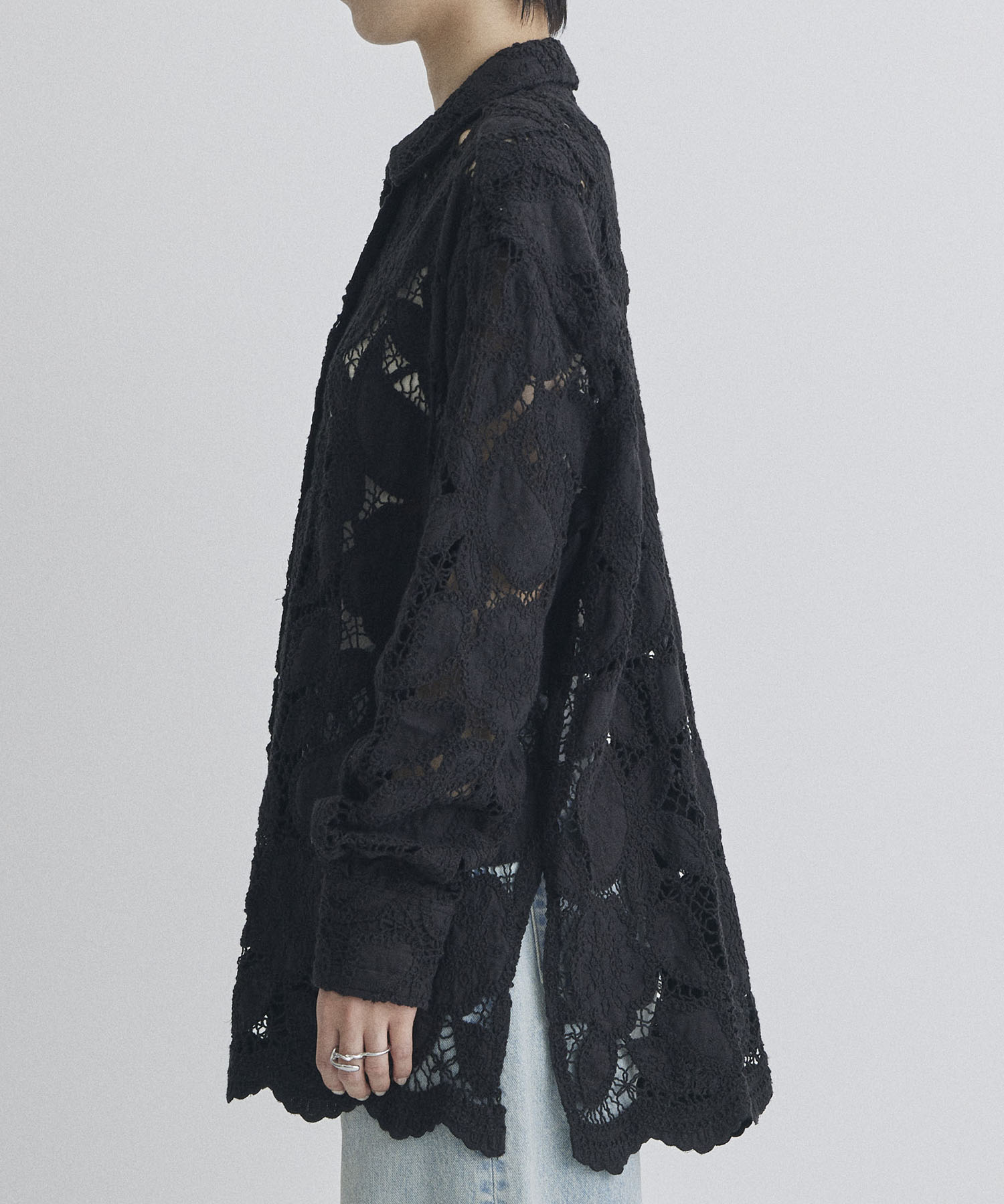 VINTAGE LIKE CODE LACE SHIRT AMERI