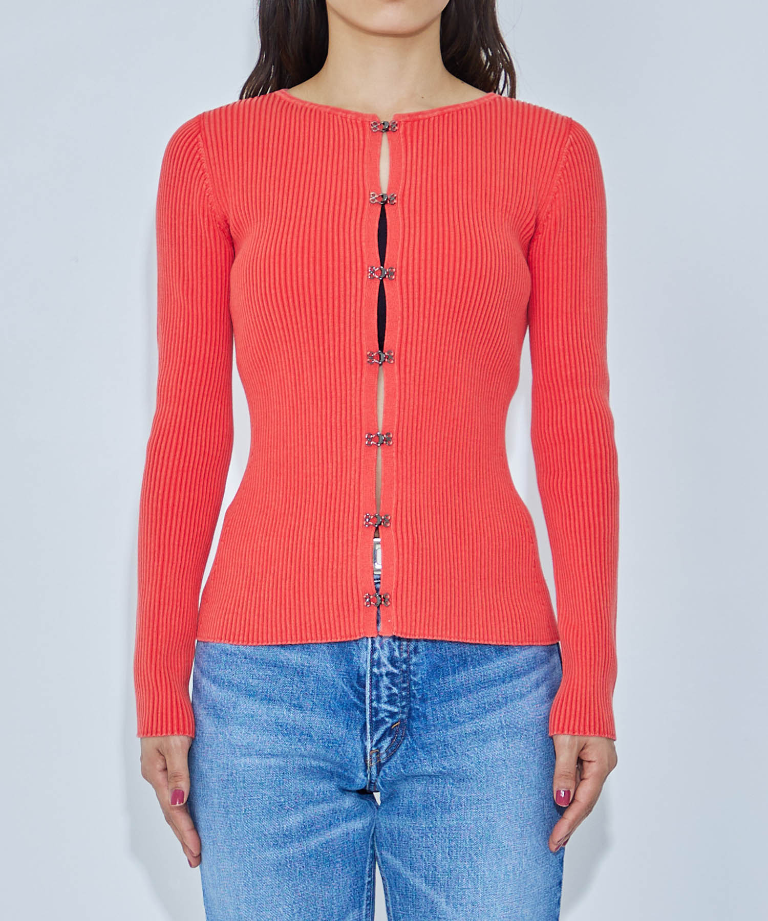 Hock Detail Knit Cardigan STUDIOUS