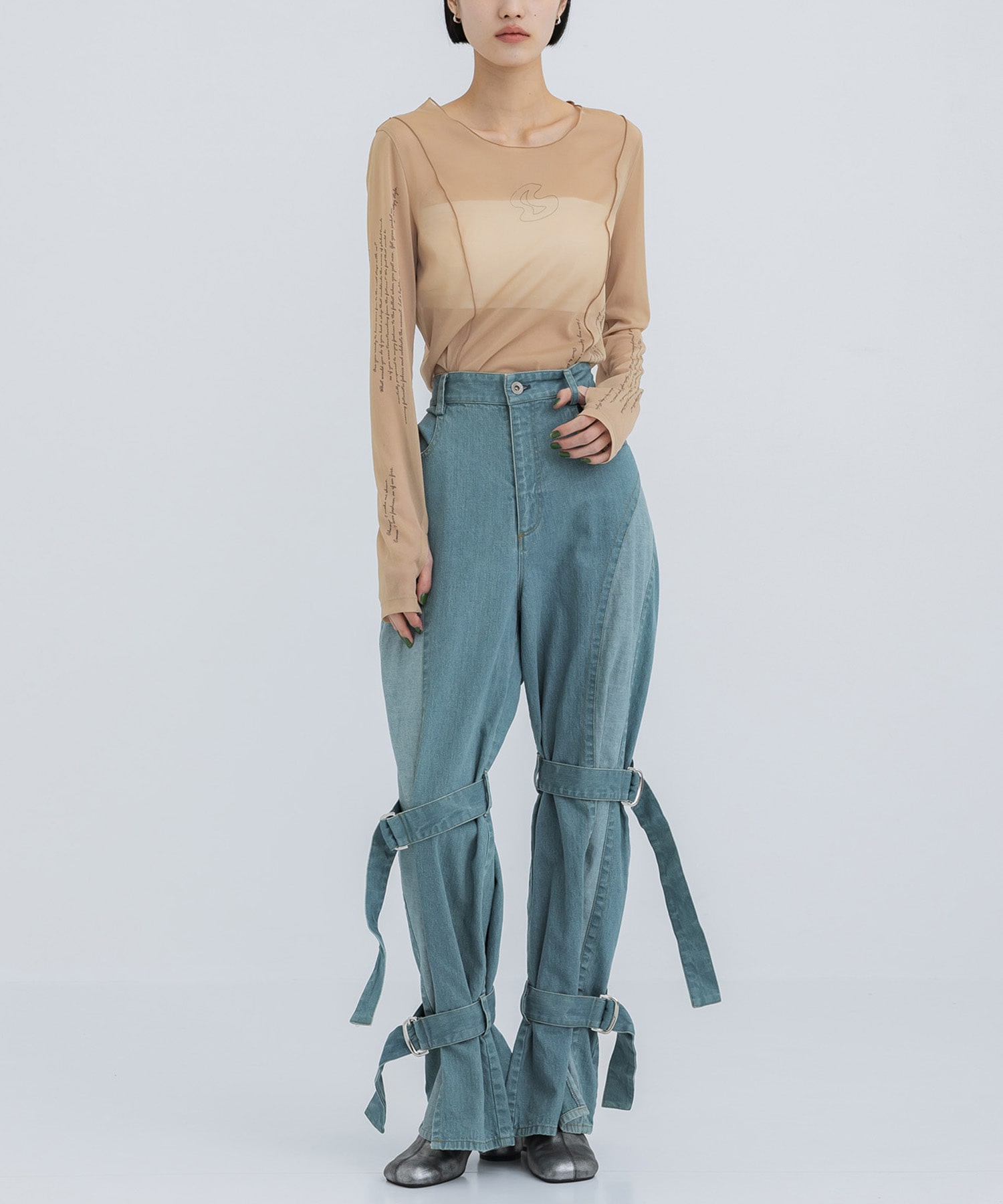 Bondage Denim Pants STUDIOUS