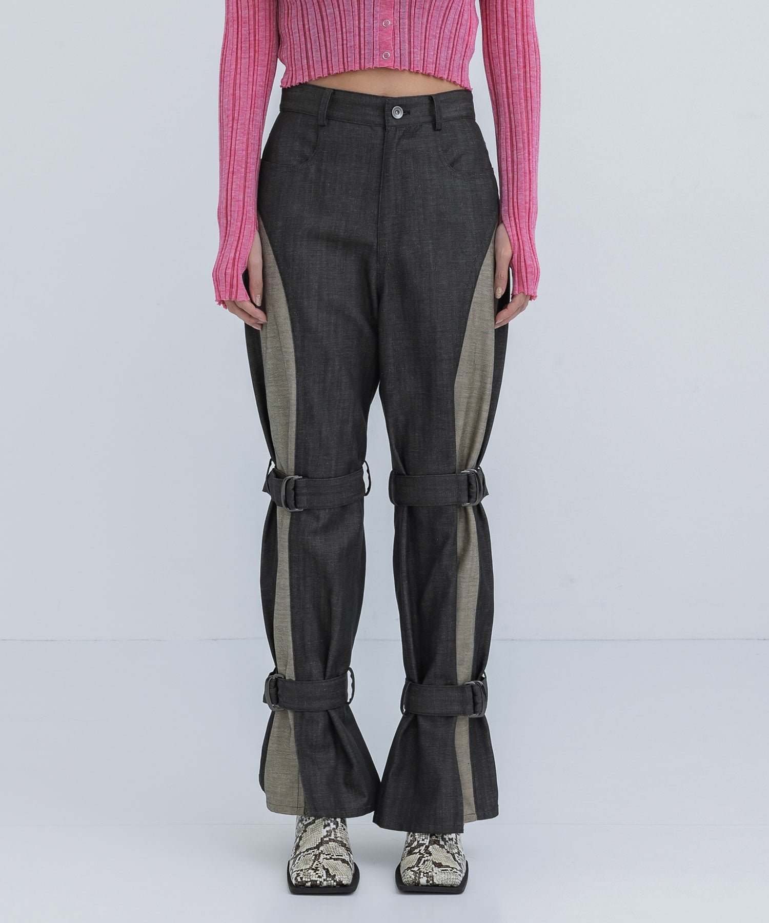 Bondage Denim Pants STUDIOUS