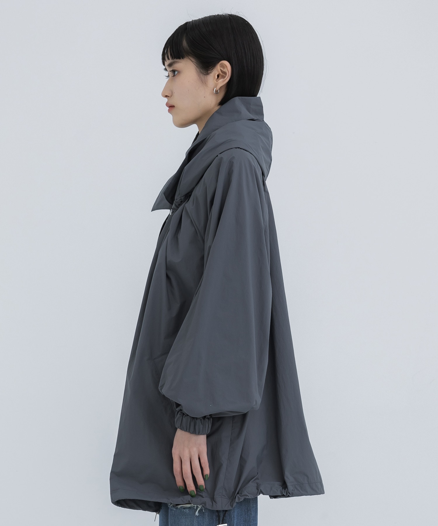 NYLON HOODIE BLOUSON CINOH