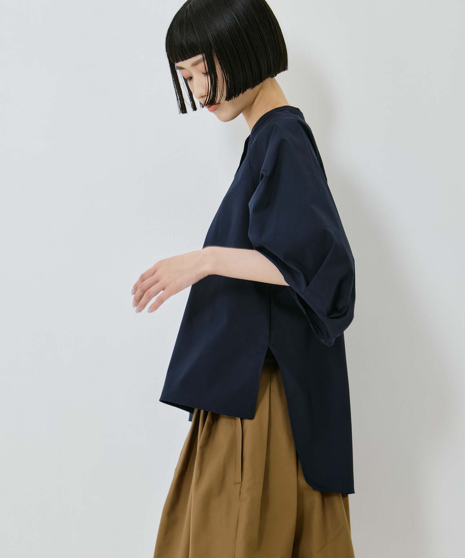 Tucked Sleeve Blouse STUDIOUS