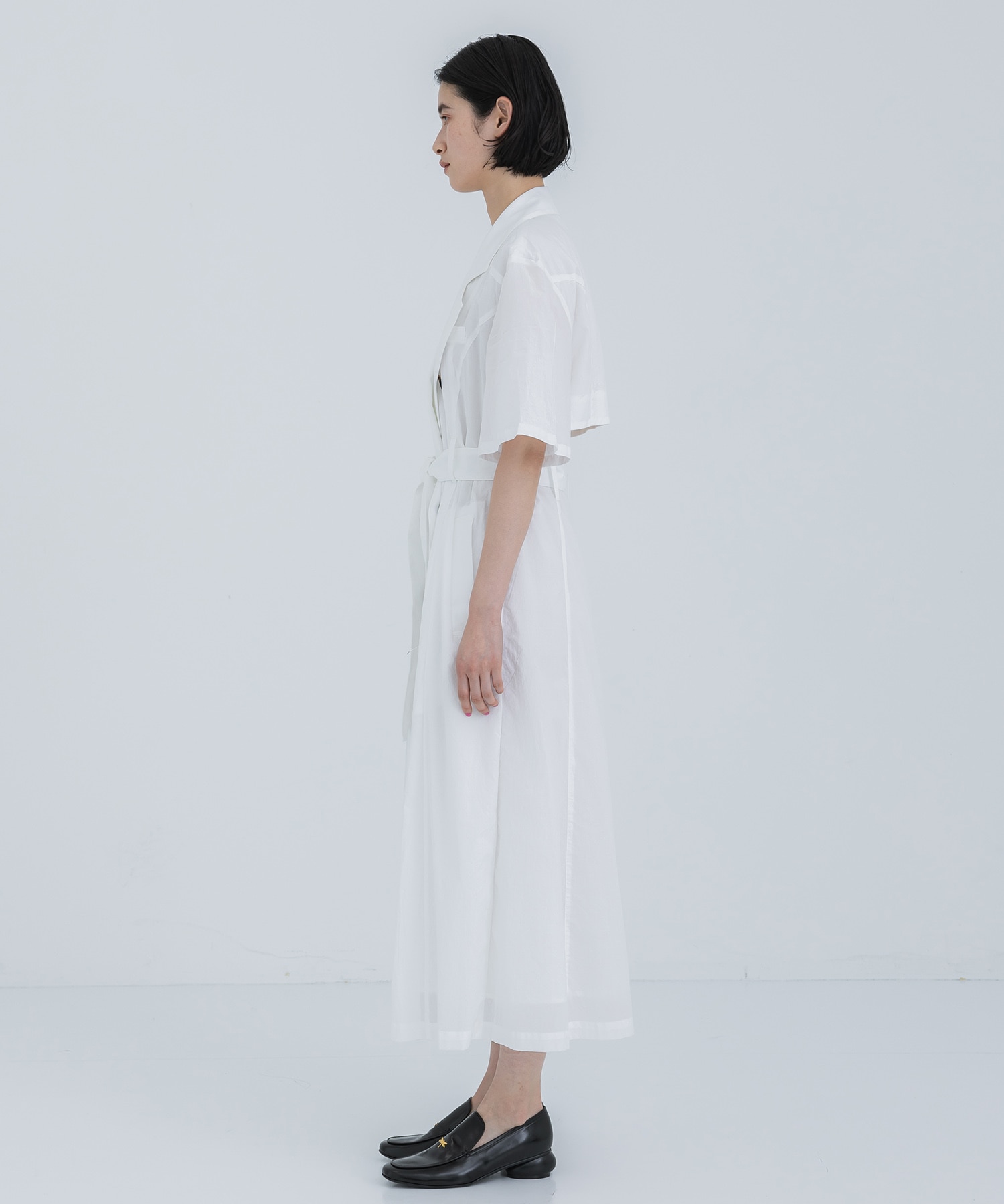 Leila trench dress WH AKIRANAKA