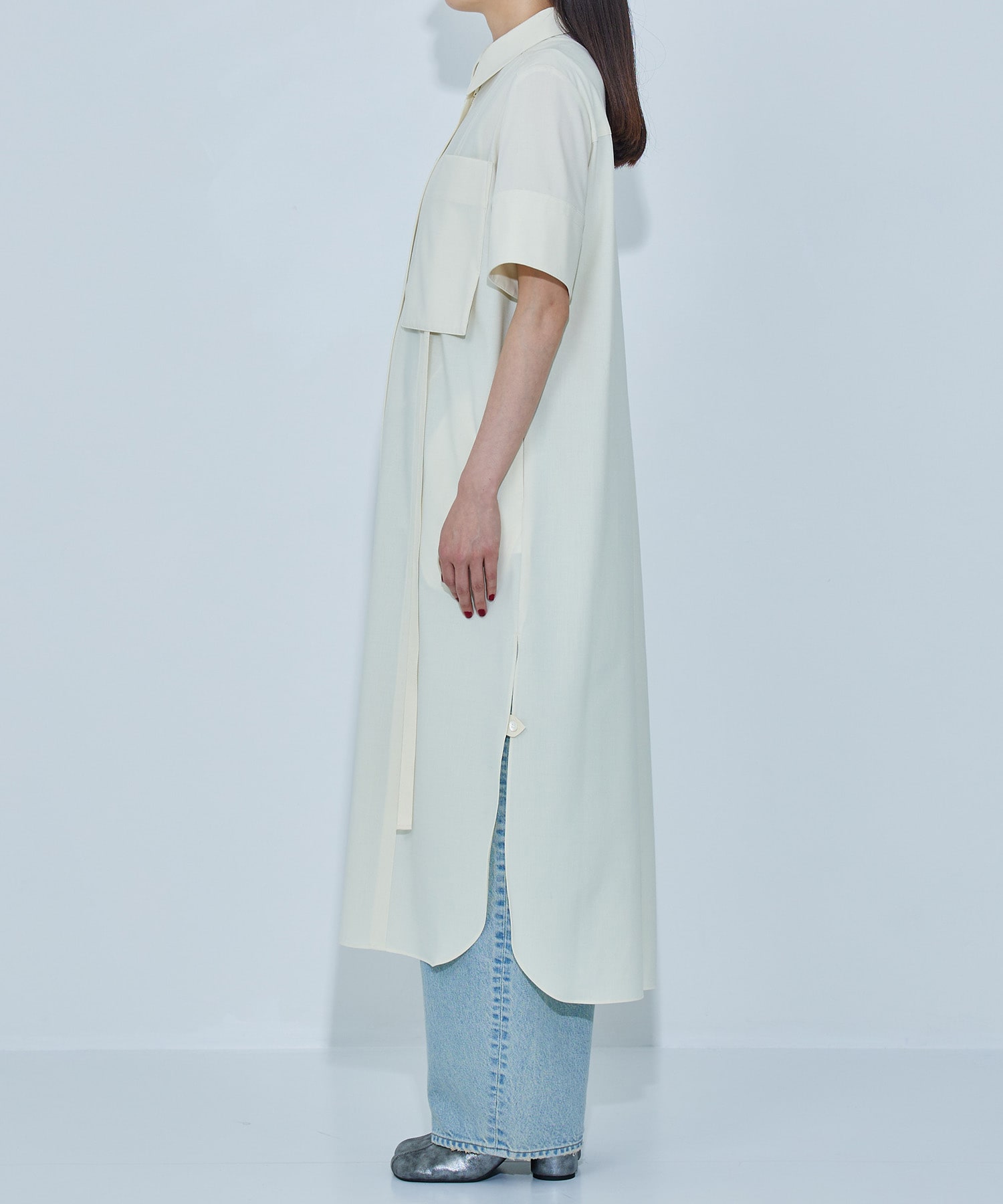 Half Sleeve Shirt Dress STUDIOUS