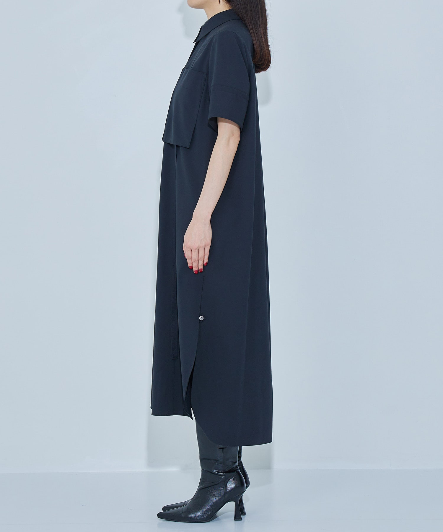 Half Sleeve Shirt Dress STUDIOUS