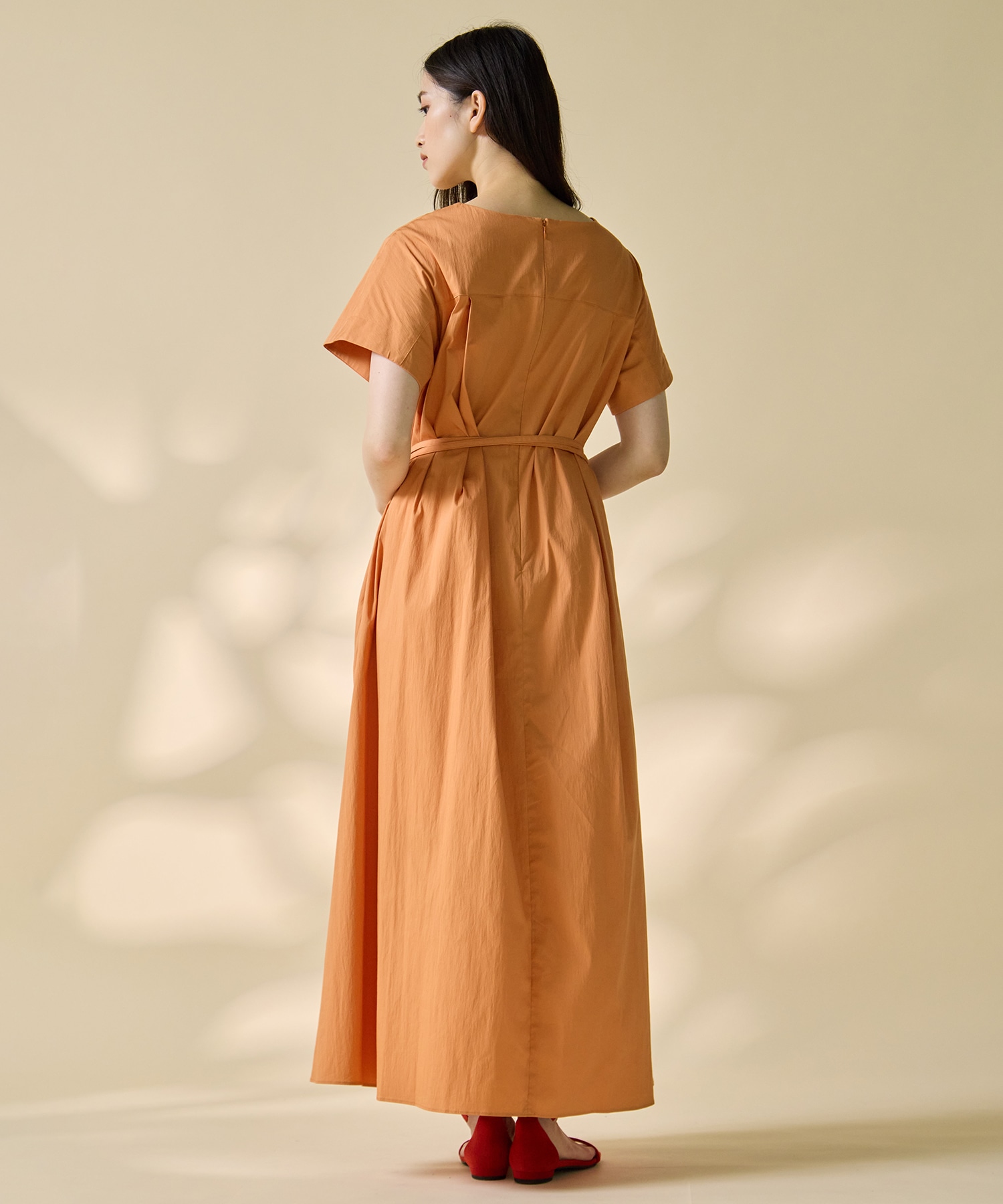 V-Neck Flare Dress STUDIOUS