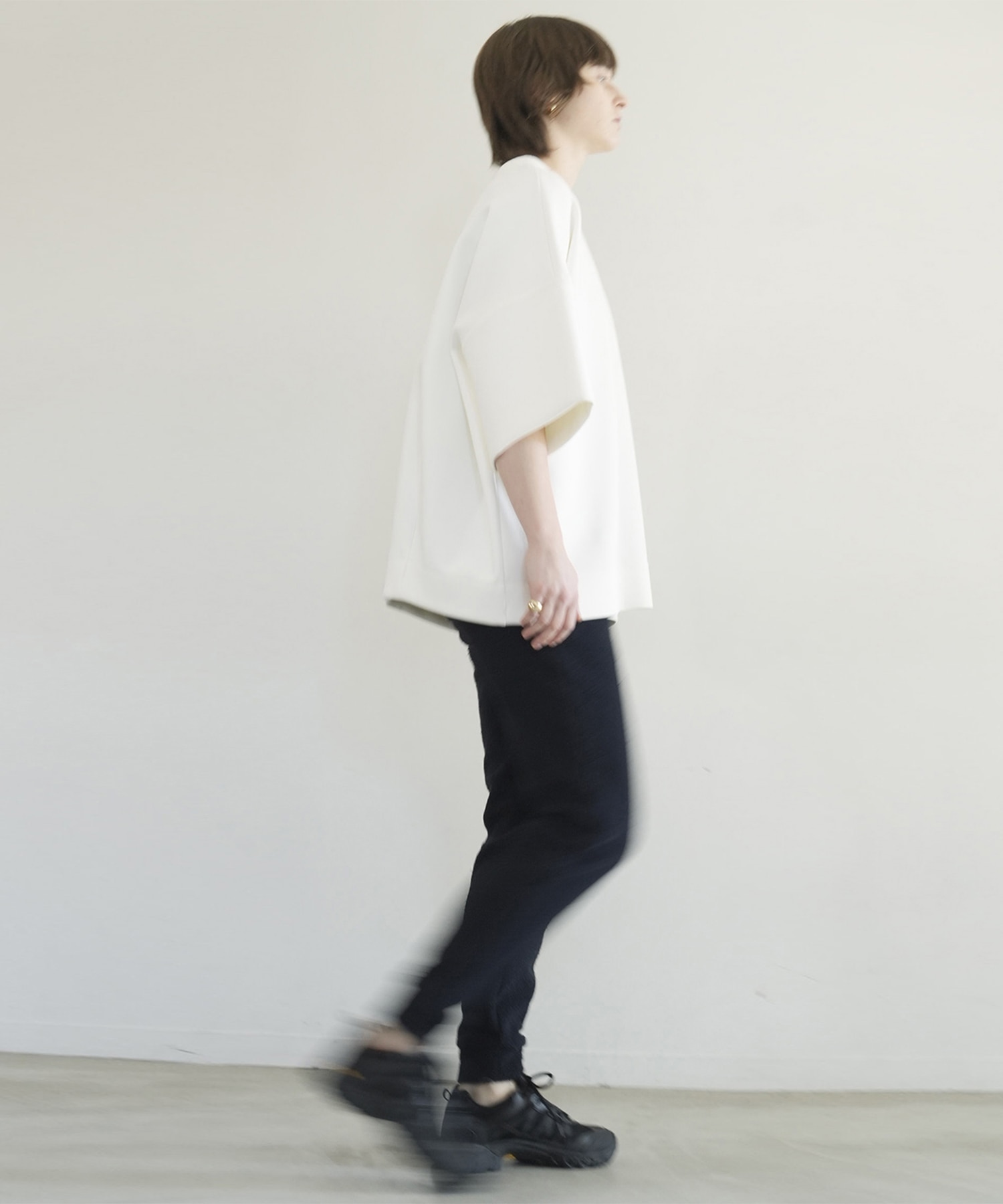 BULKY LINE HALF SLEEVE TOPS CLANE