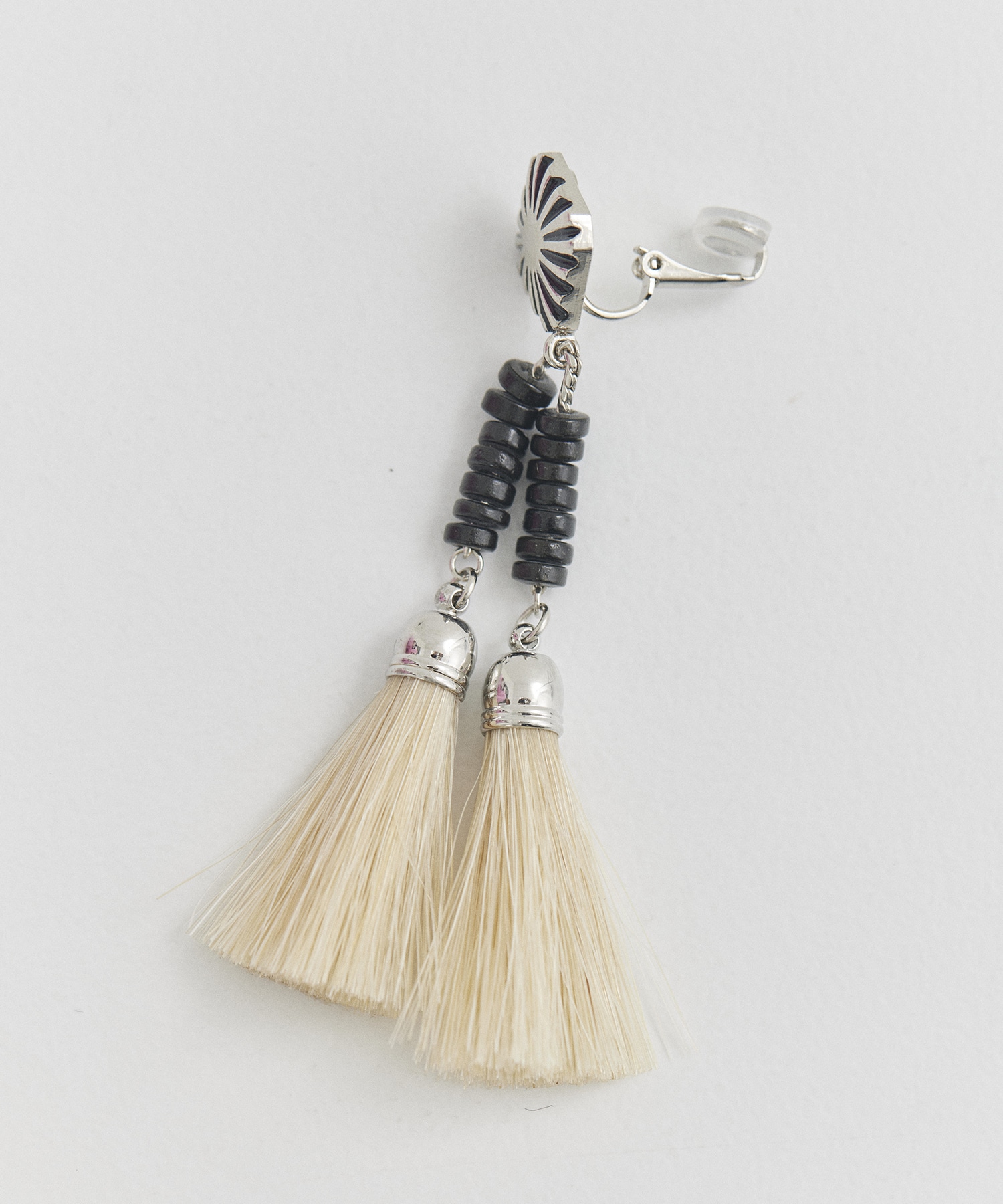 Double fringe earrings TOGA