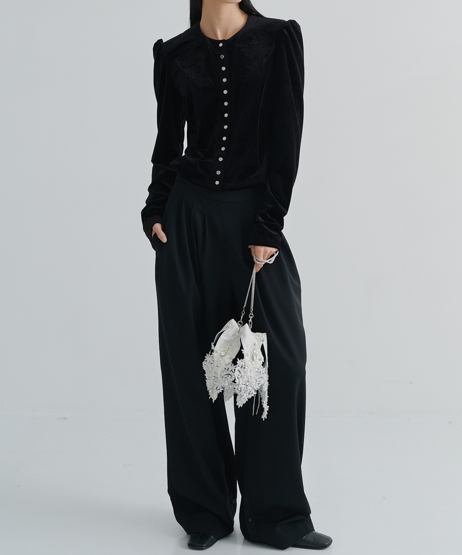 crystal bijou chain bag tanakadaisuke
