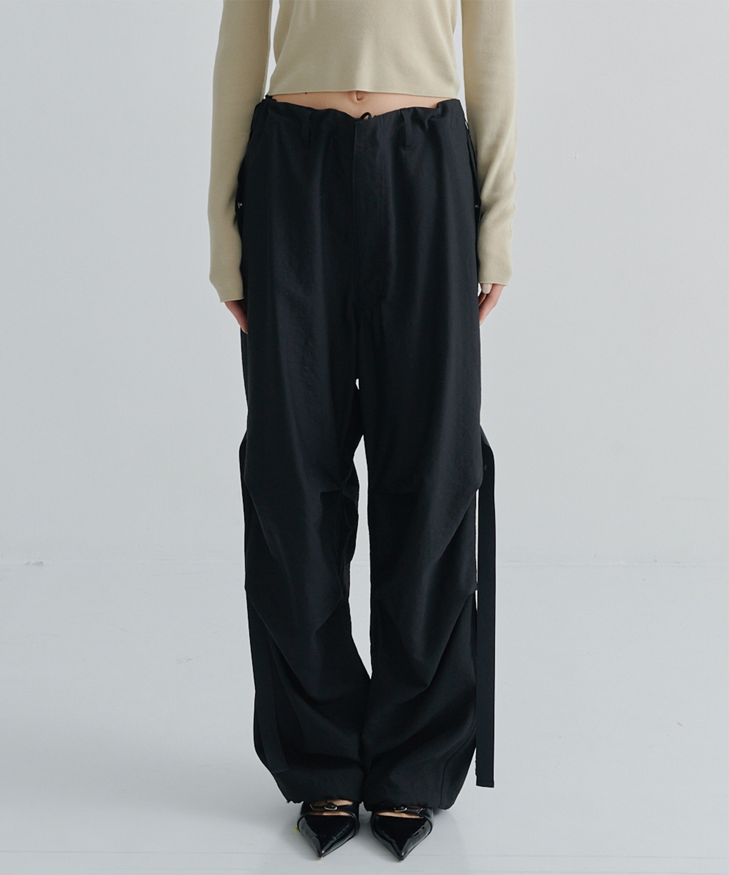 Wo/Ny poplin parachute pants 08sircus