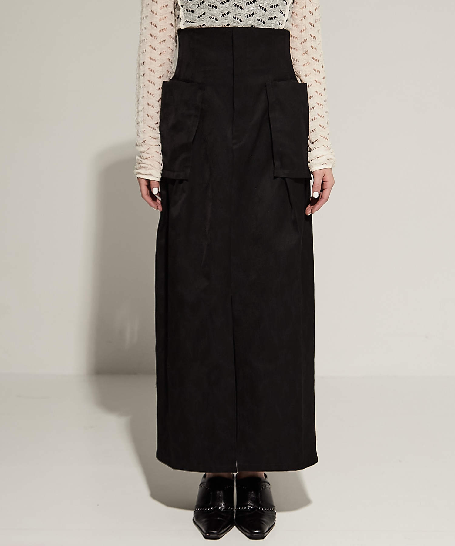 Leaf Jacquard Skirt STUDIOUS