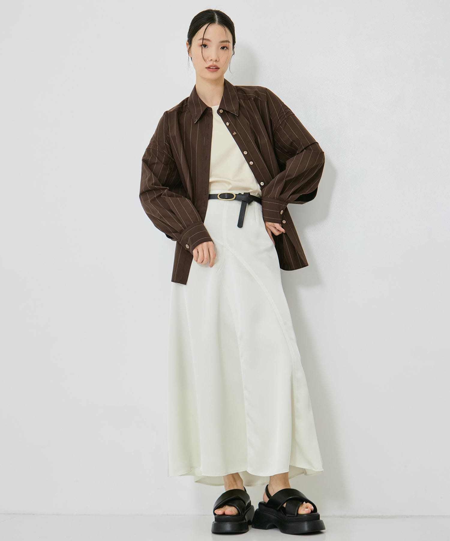 Stretch Satin Skirt STUDIOUS
